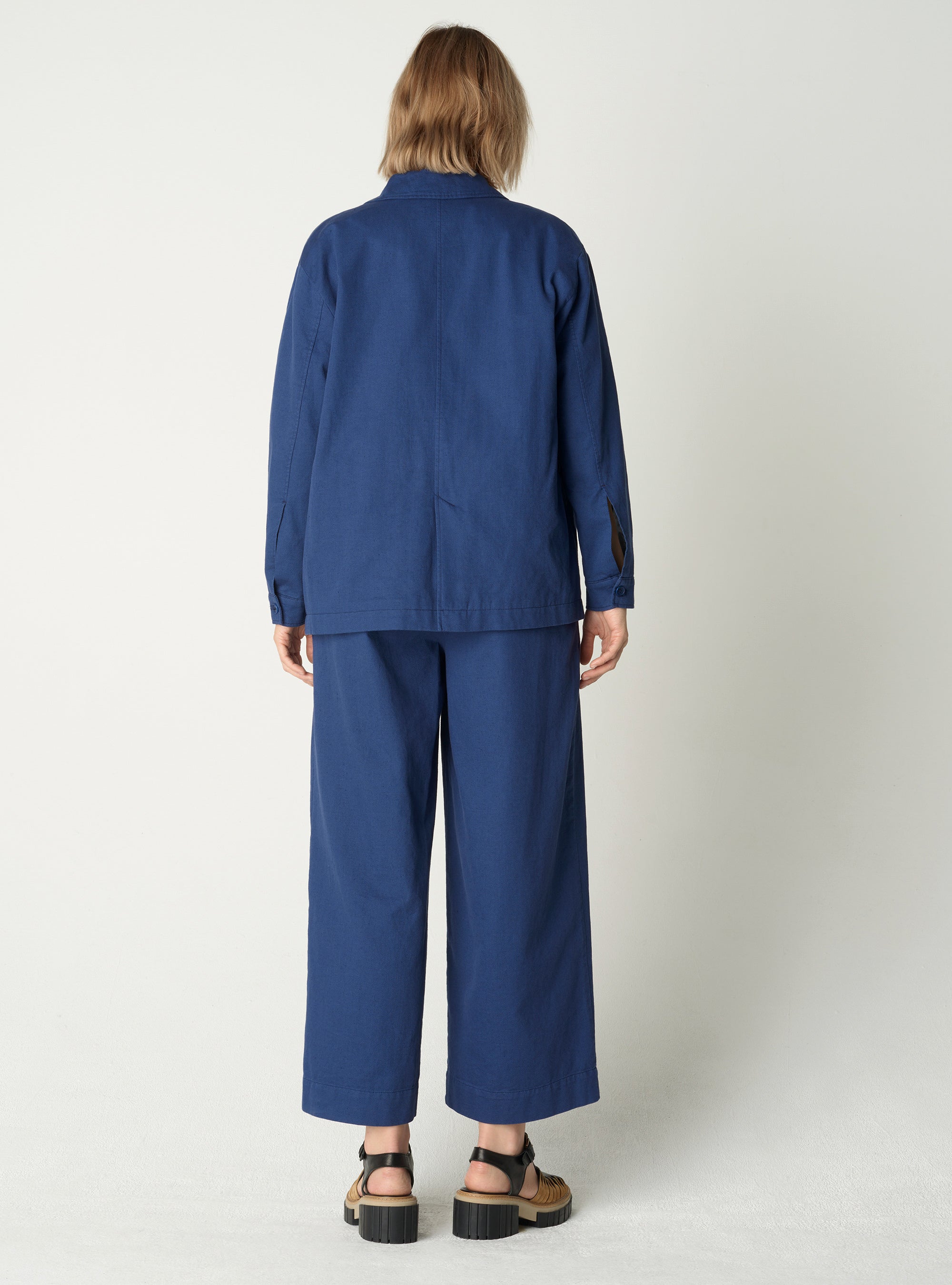 Veste Marine acoté