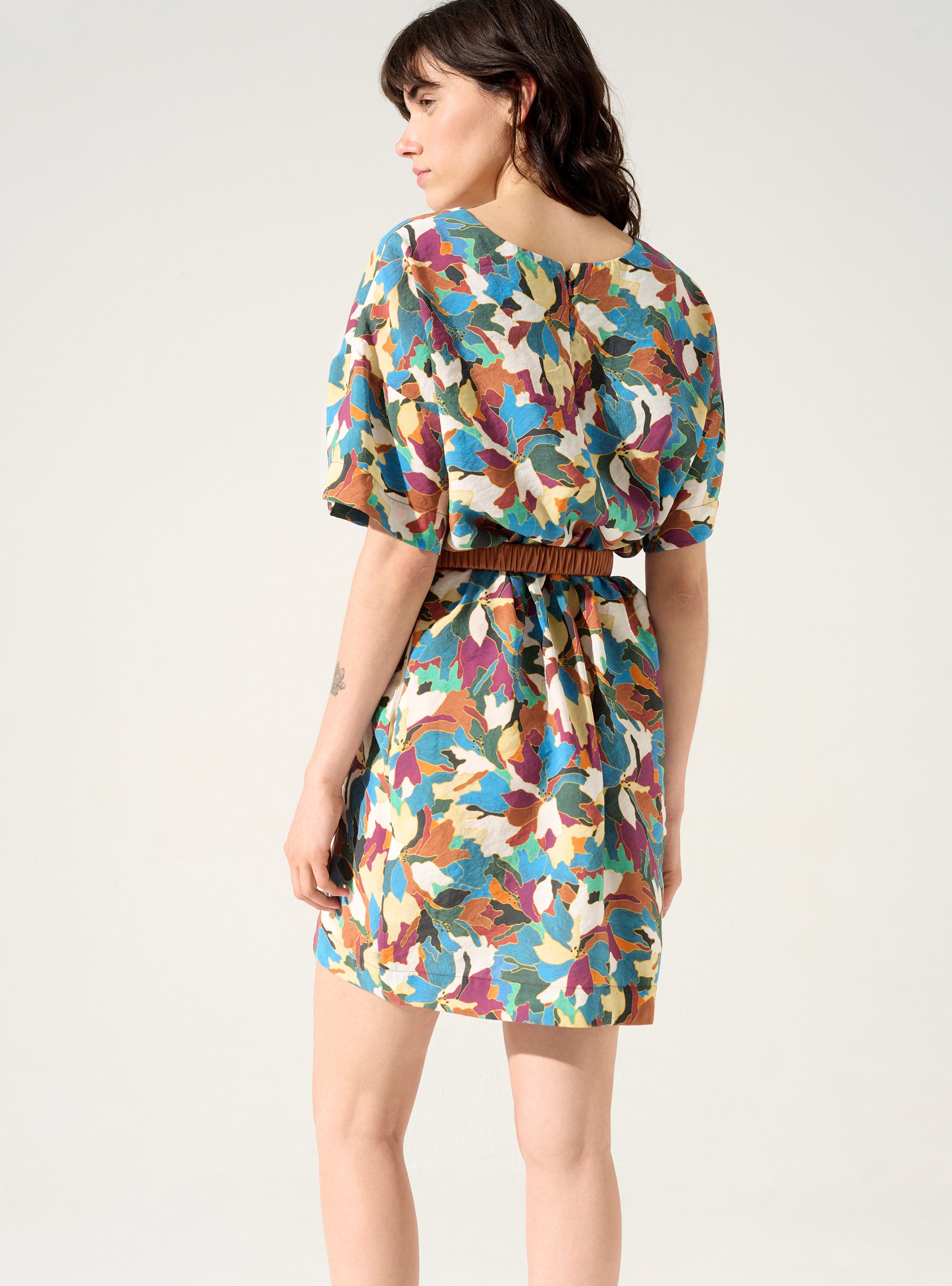 Bedrucktes Kleid