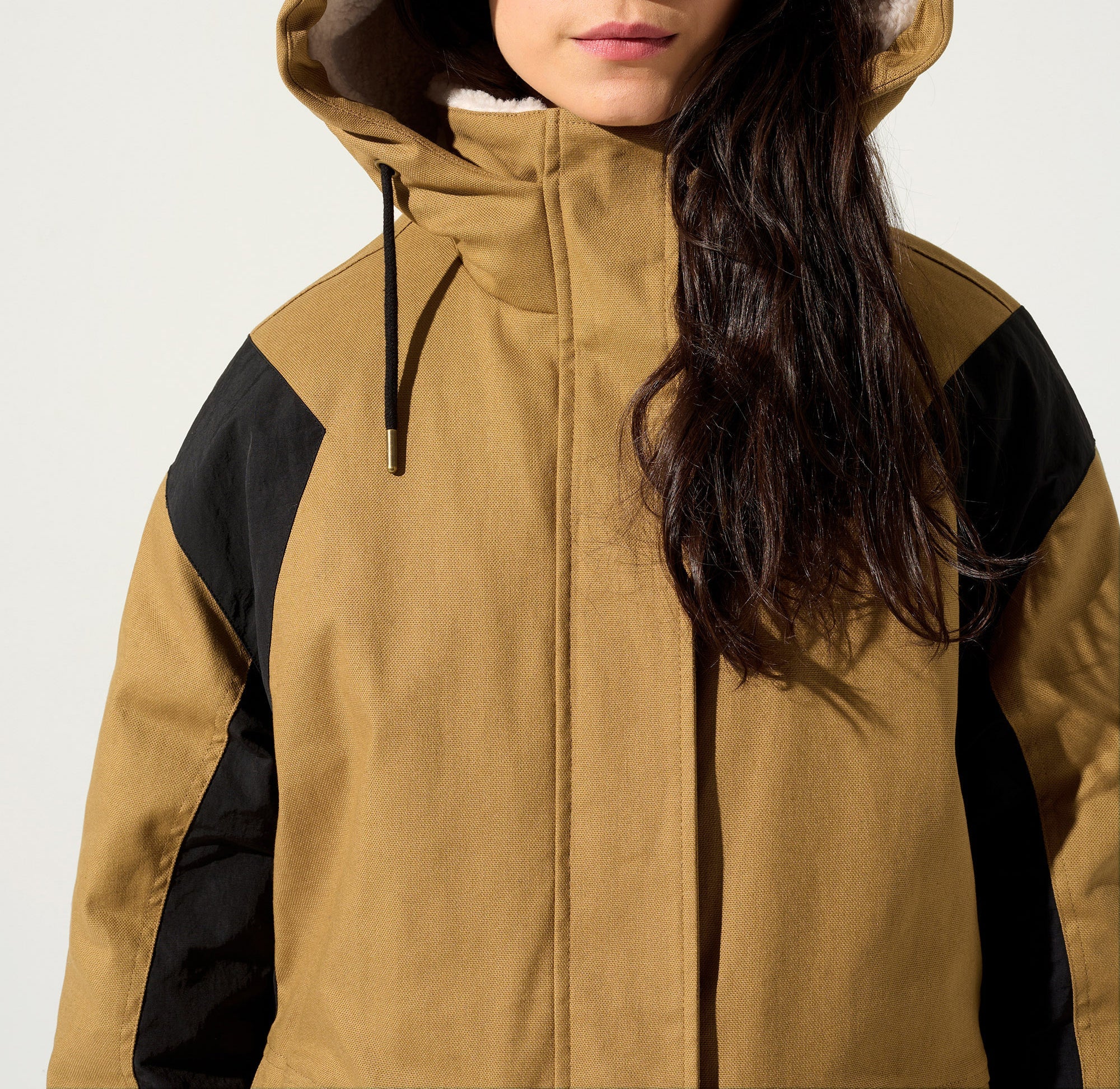 Hooded parka