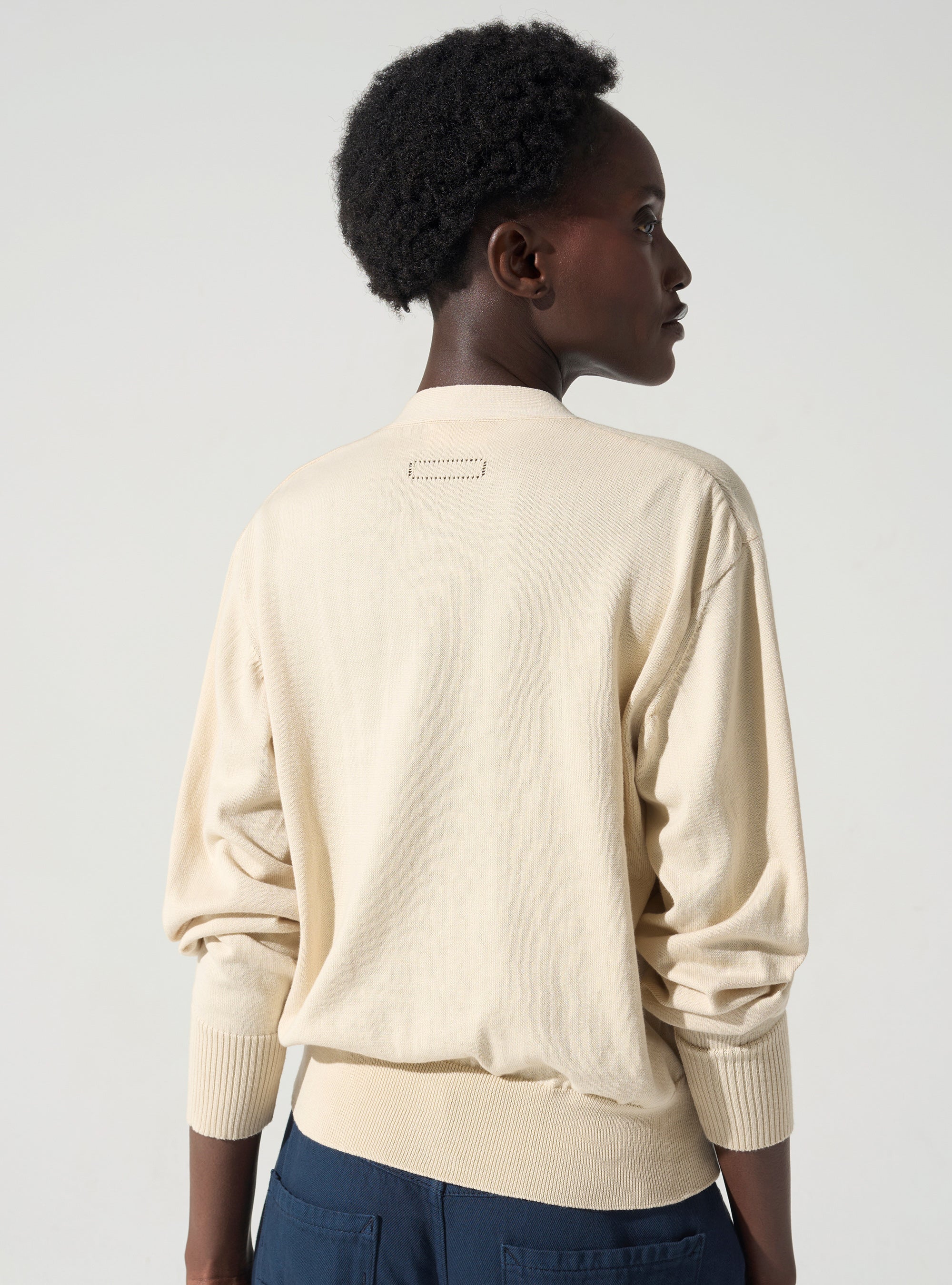 Gilet manches longues acoté