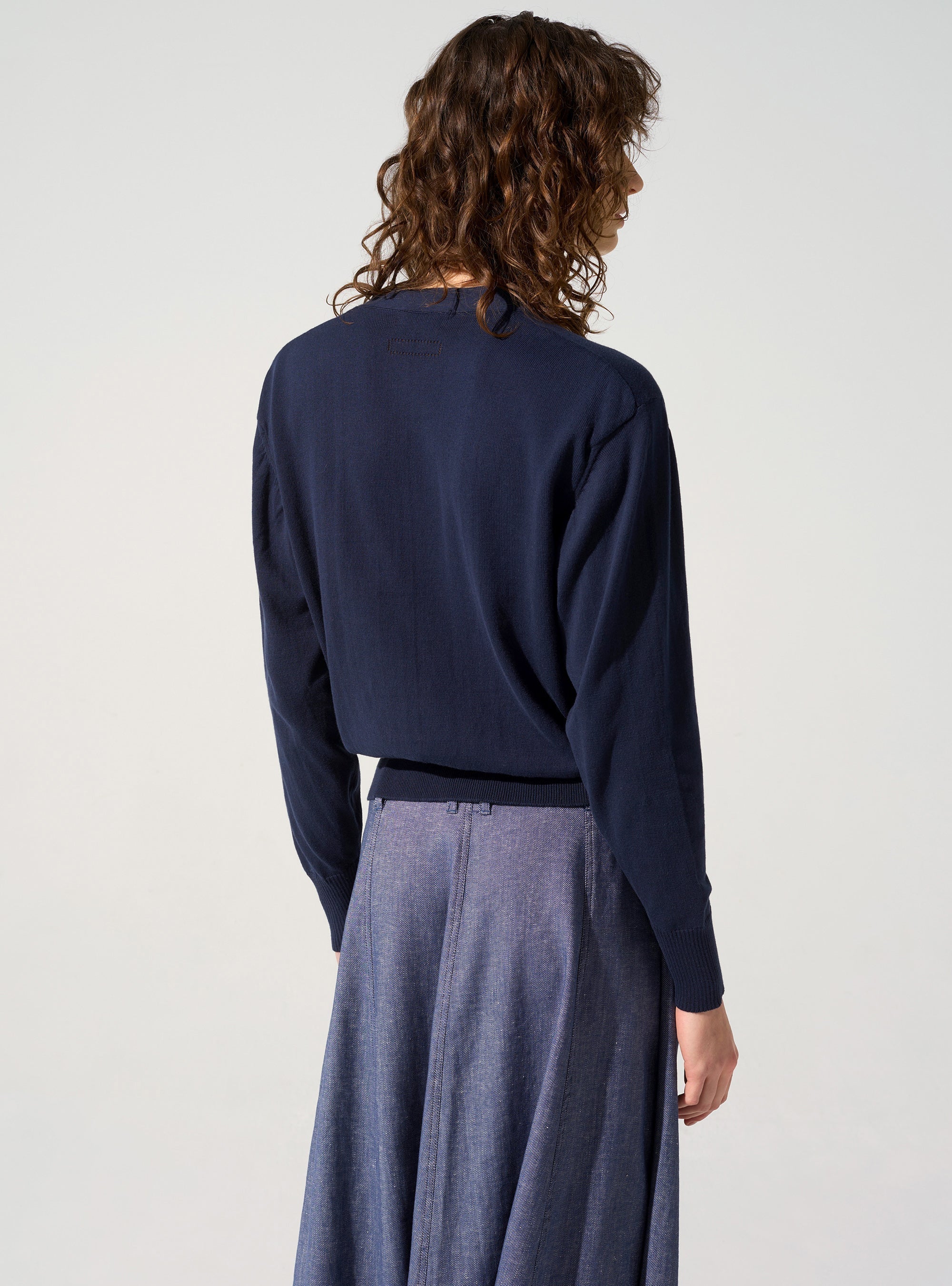 Gilet manches longues acoté