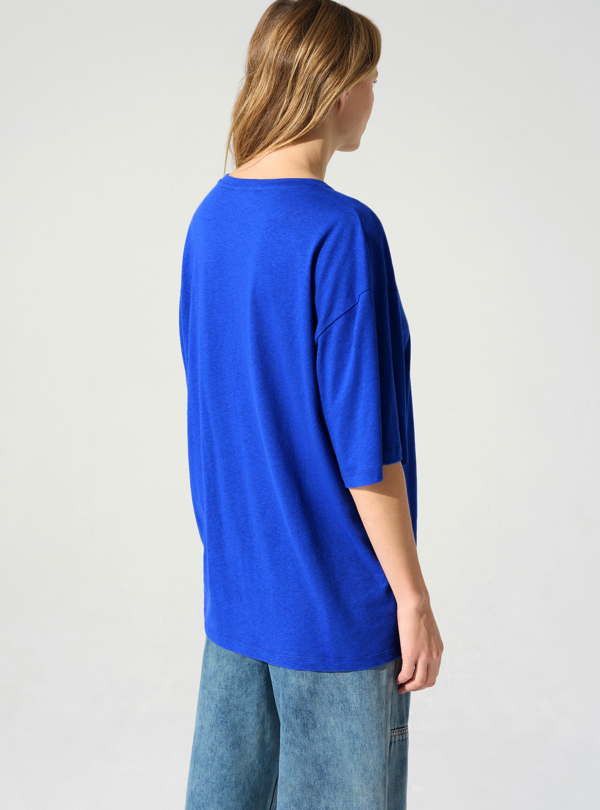 T-shirt ample acoté