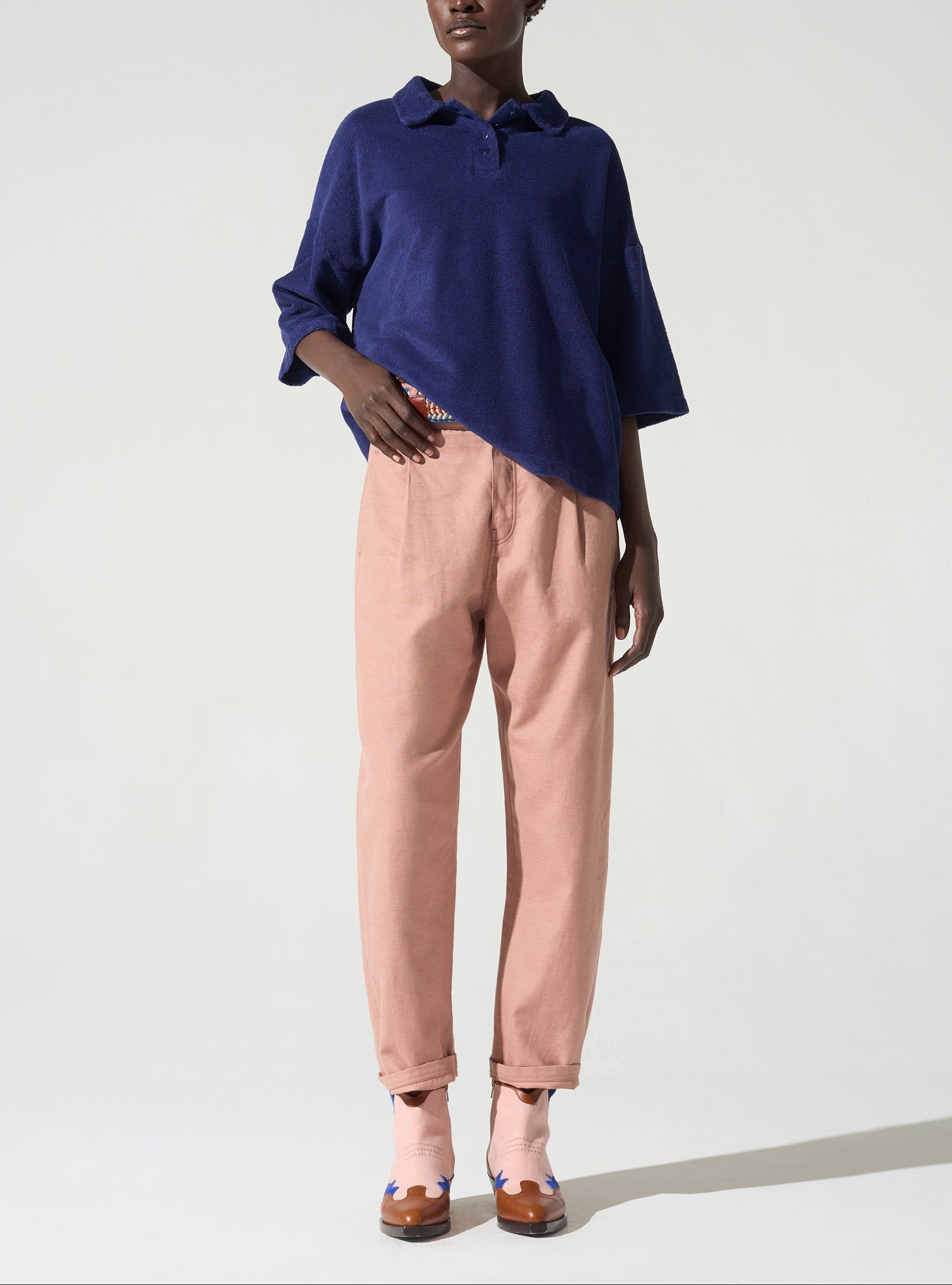 T-shirt polo éponge