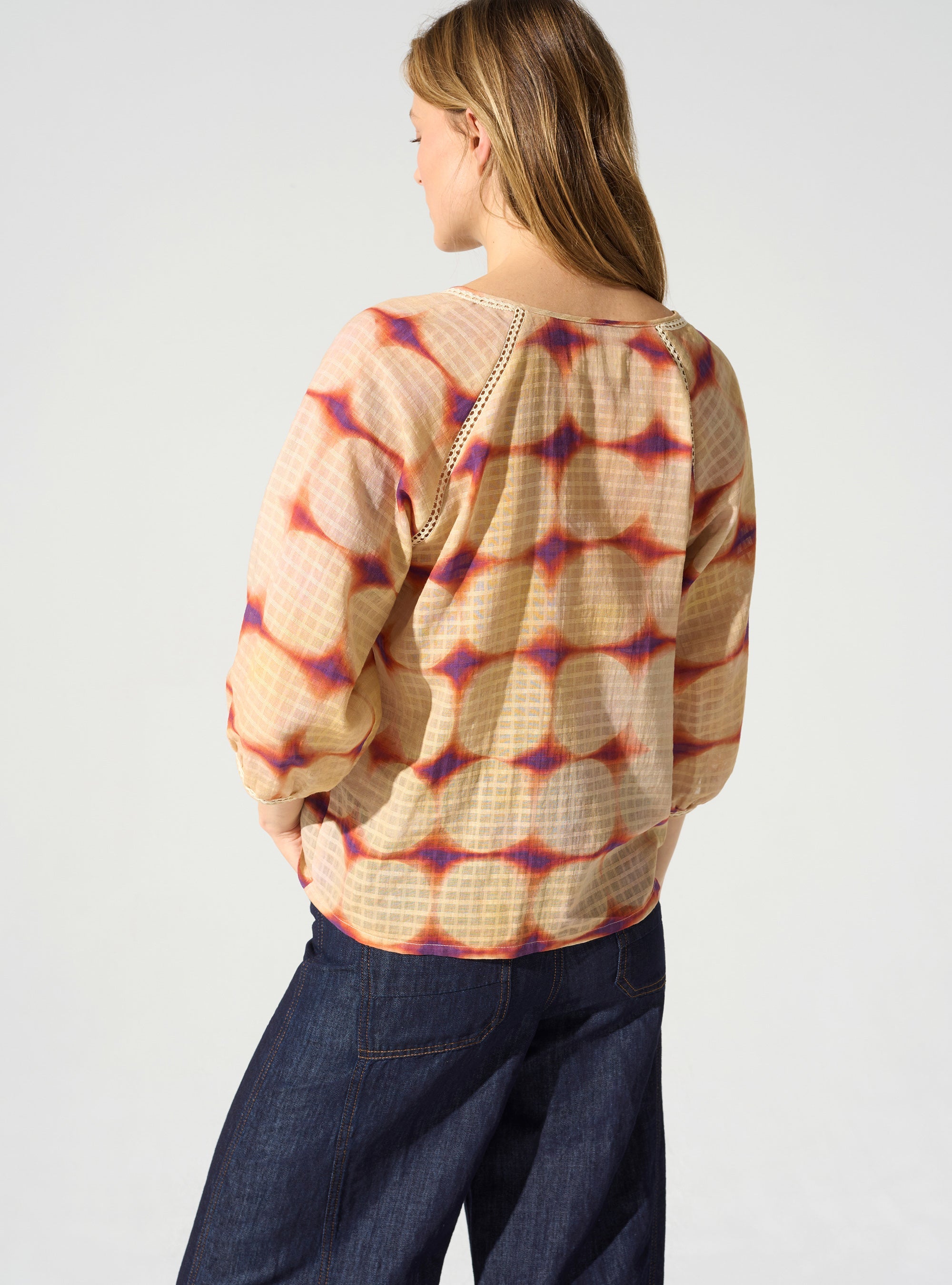 Blouse à manche 3/4