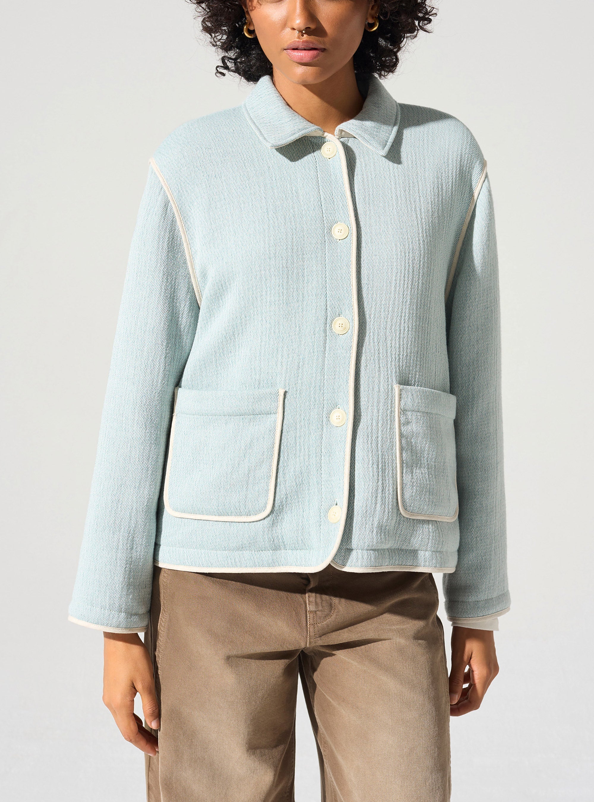 Veste ouatinée acoté