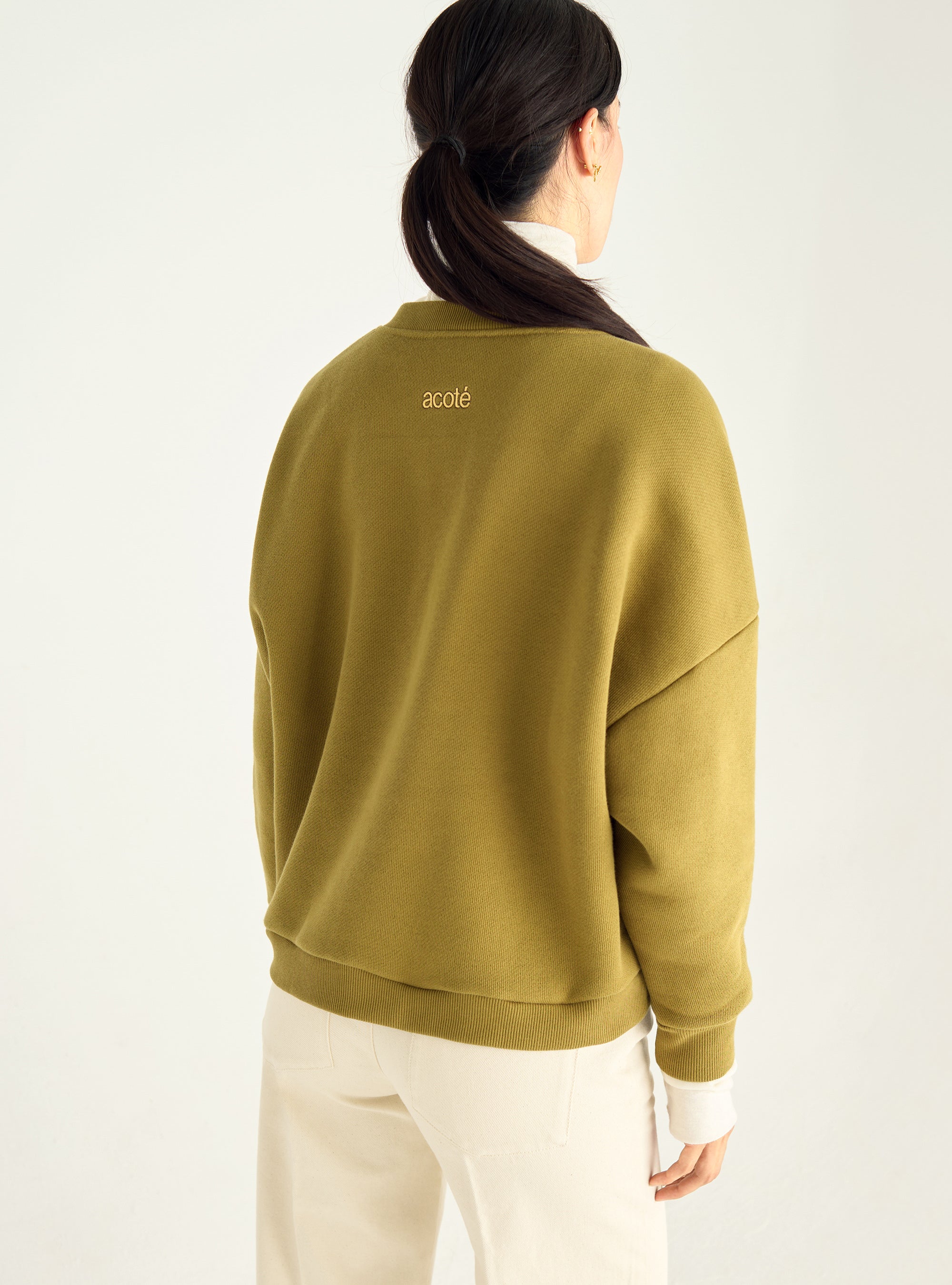 Sweatshirt aus gebürstetem Fleece