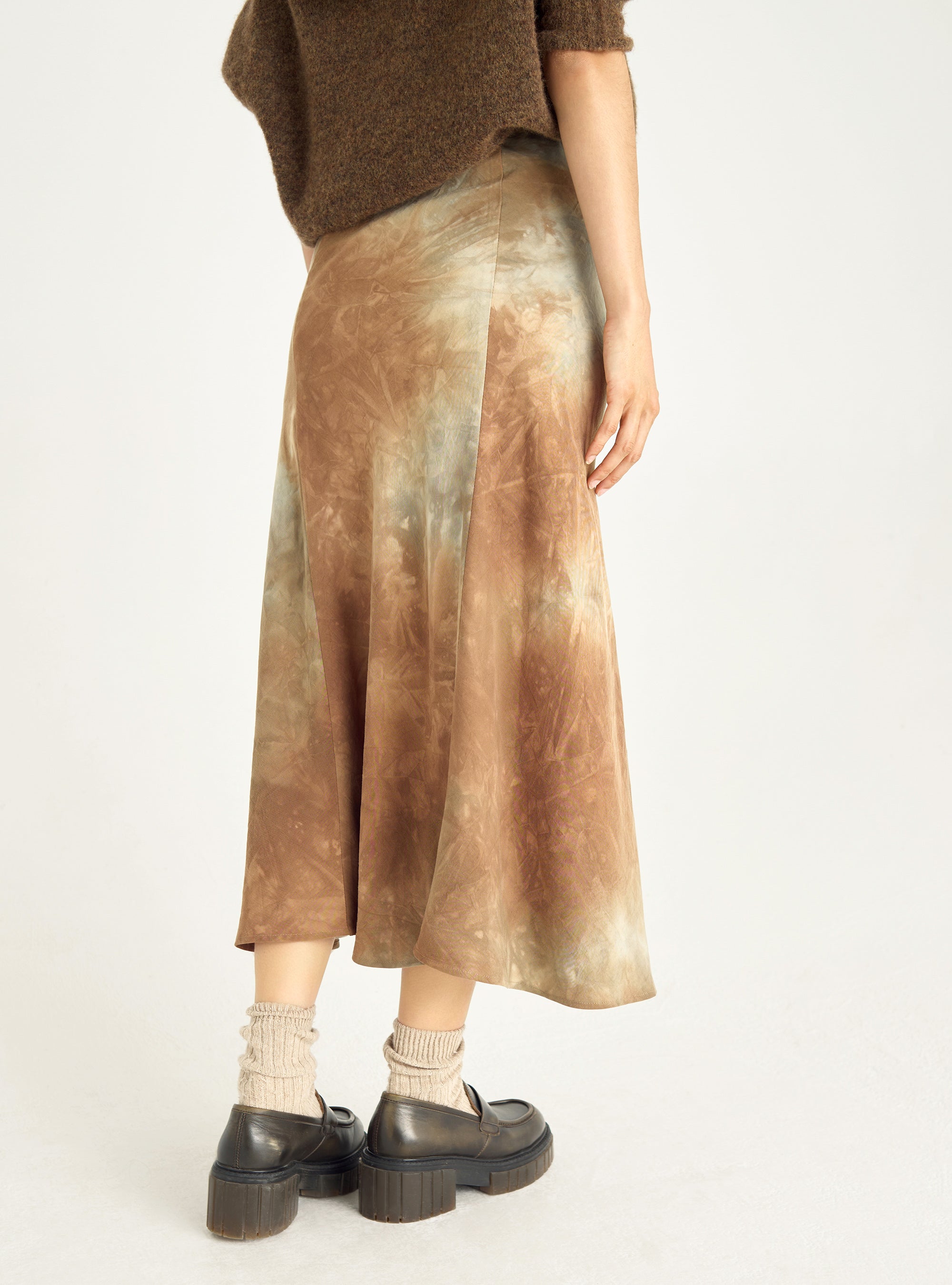 Jupe tulipe imprimée