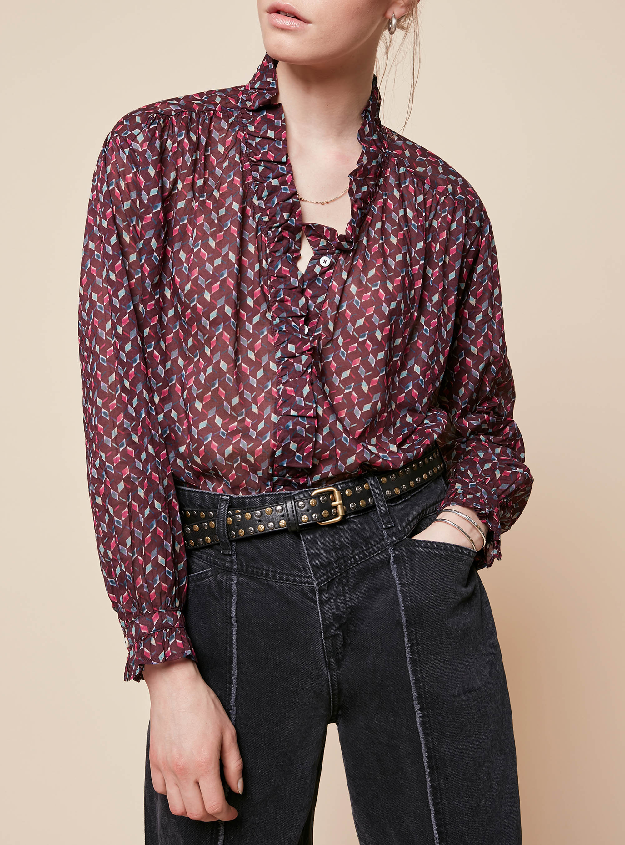 Cropped Straight Jeans