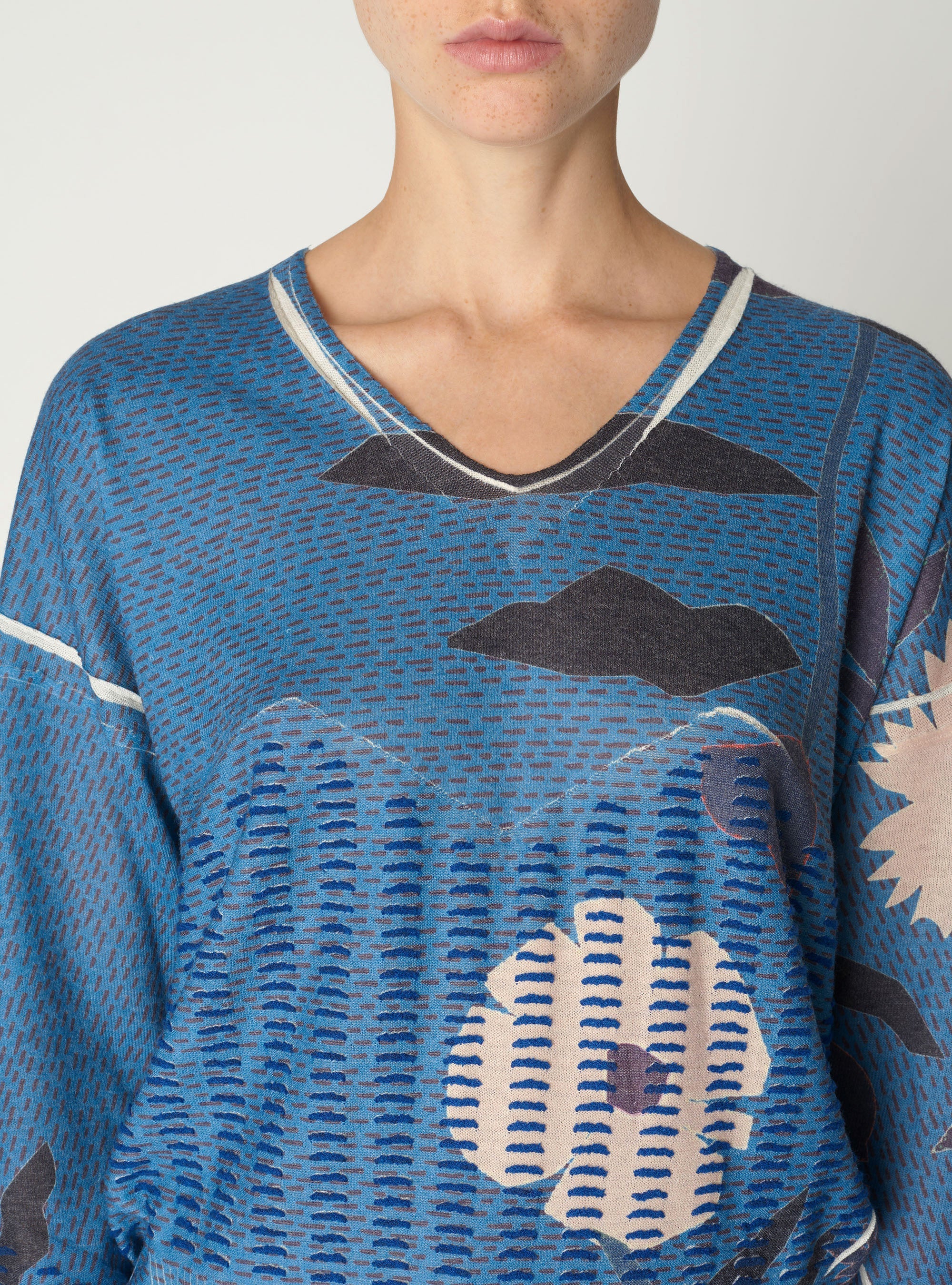 Pull Fleur Cotélac