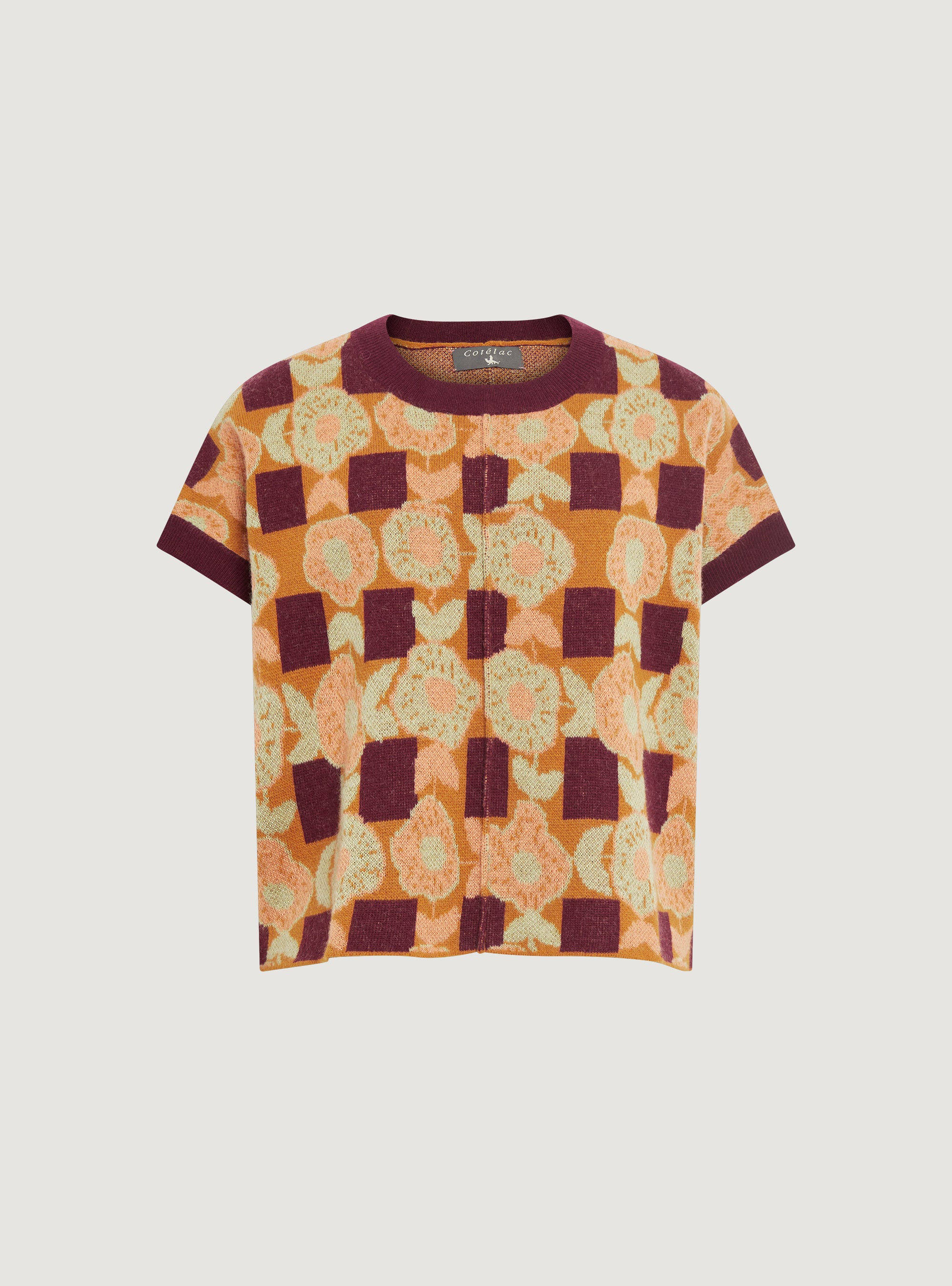 Kurzarmpullover