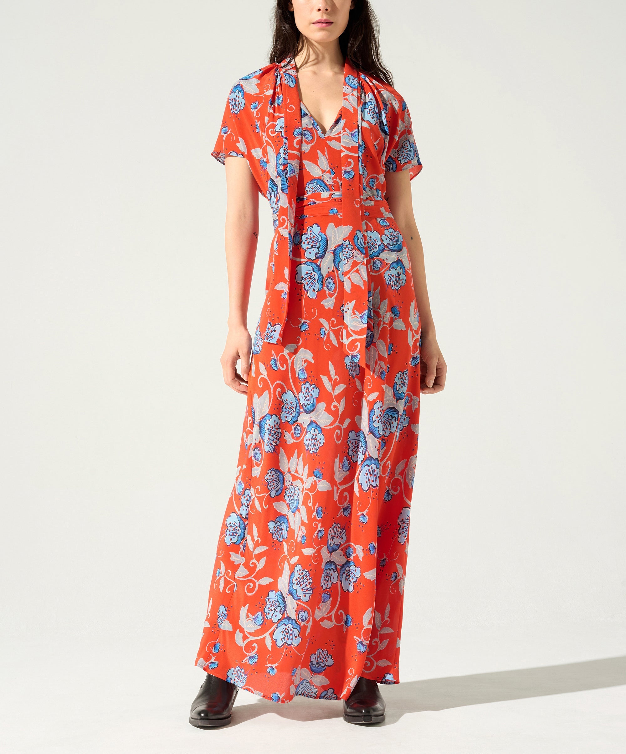 Robe Longue Imprimée