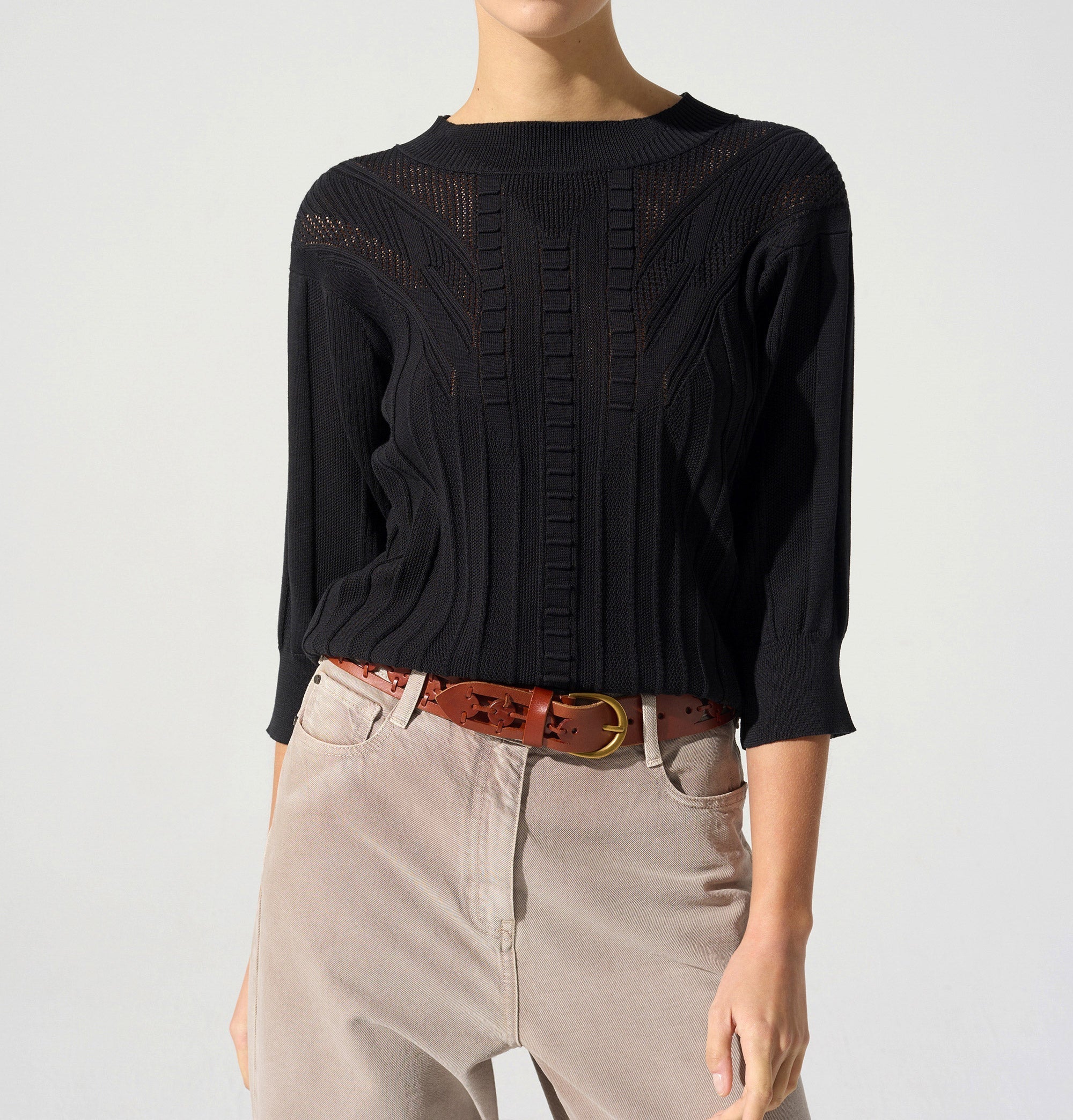 Pull manches 3/4 Cotélac