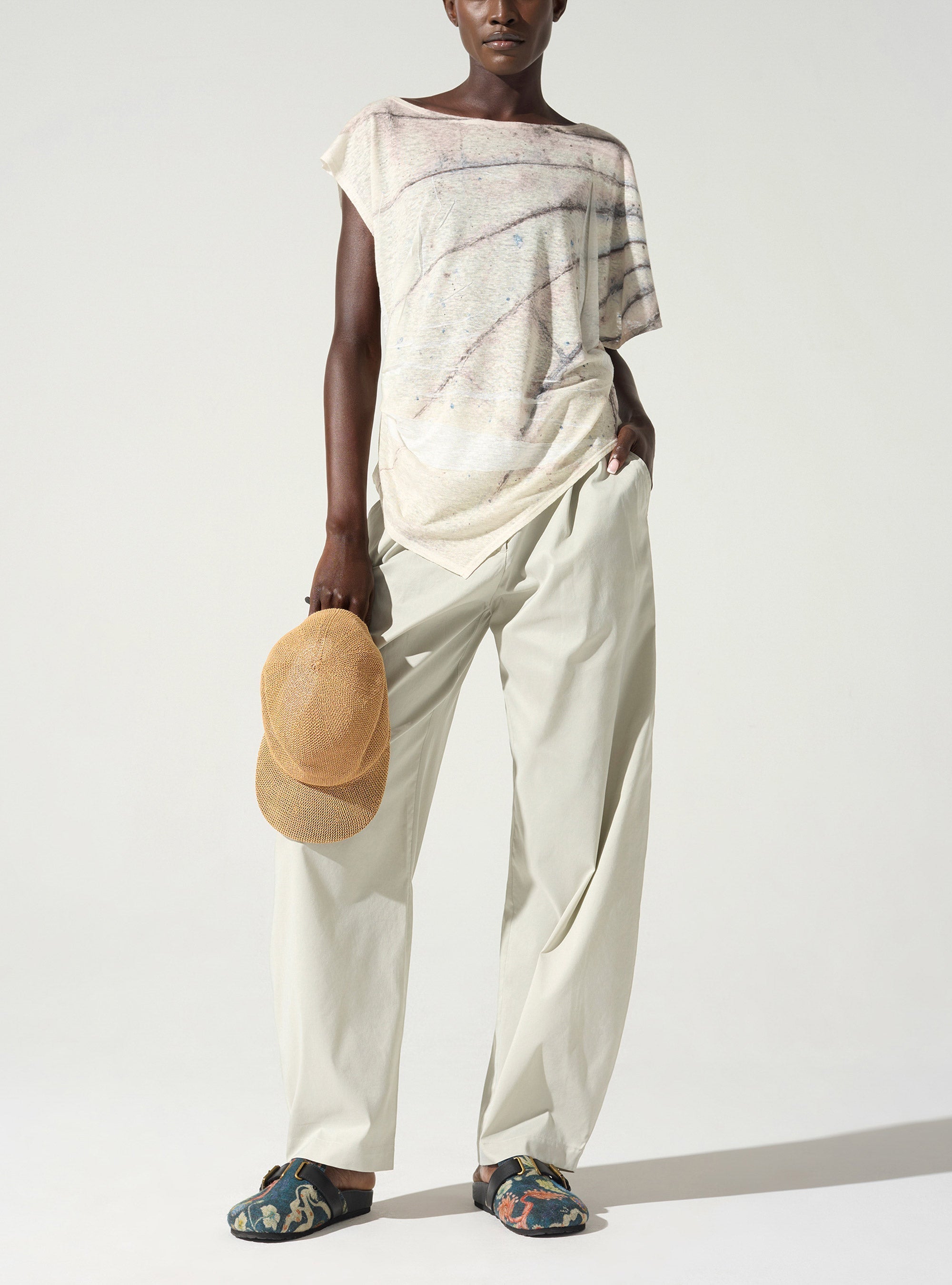 T-shirt asymétrique Cotélac
