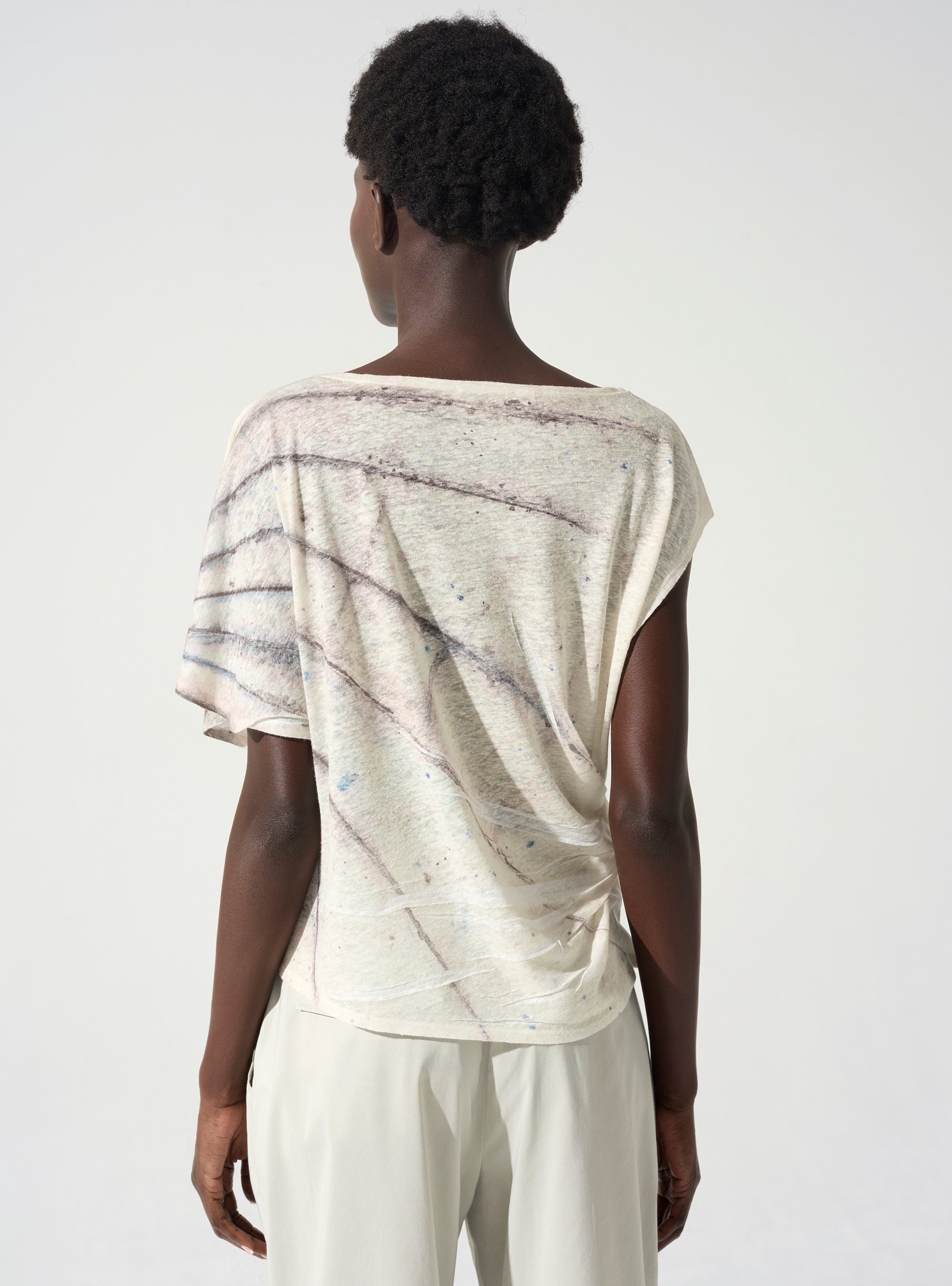 T-shirt asymétrique Cotélac