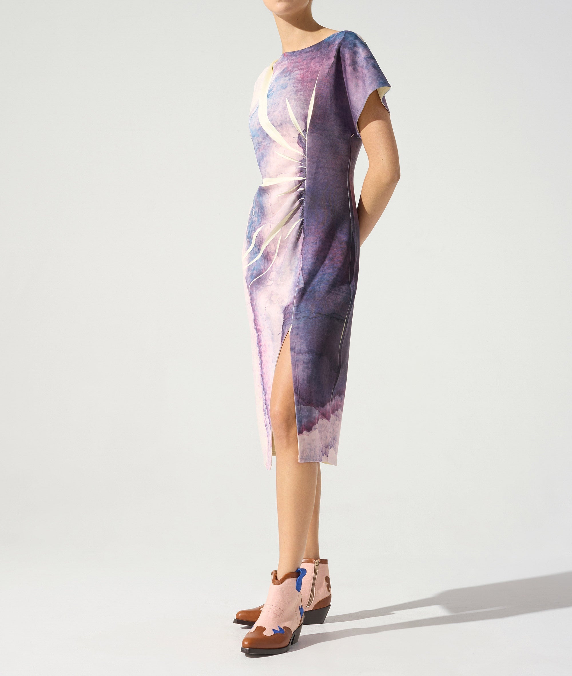 Robe asymétrique Cotélac