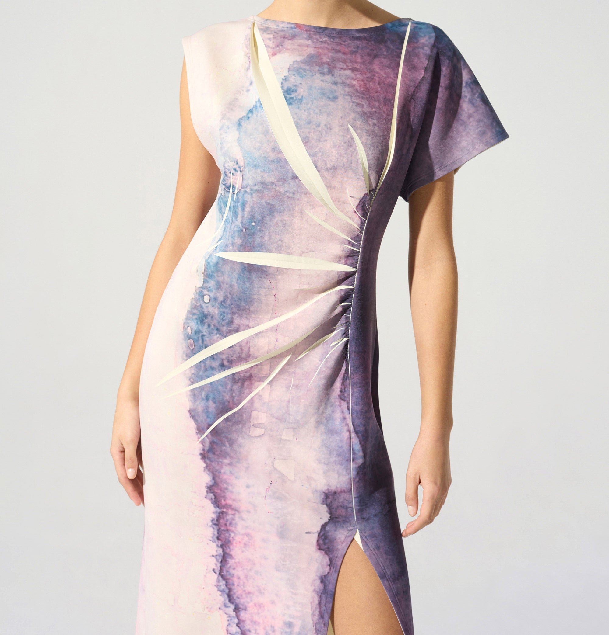 Robe asymétrique Cotélac