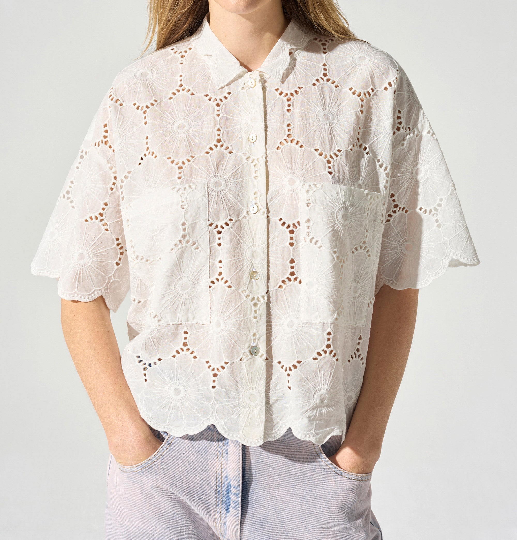 Chemise boyish Cotélac