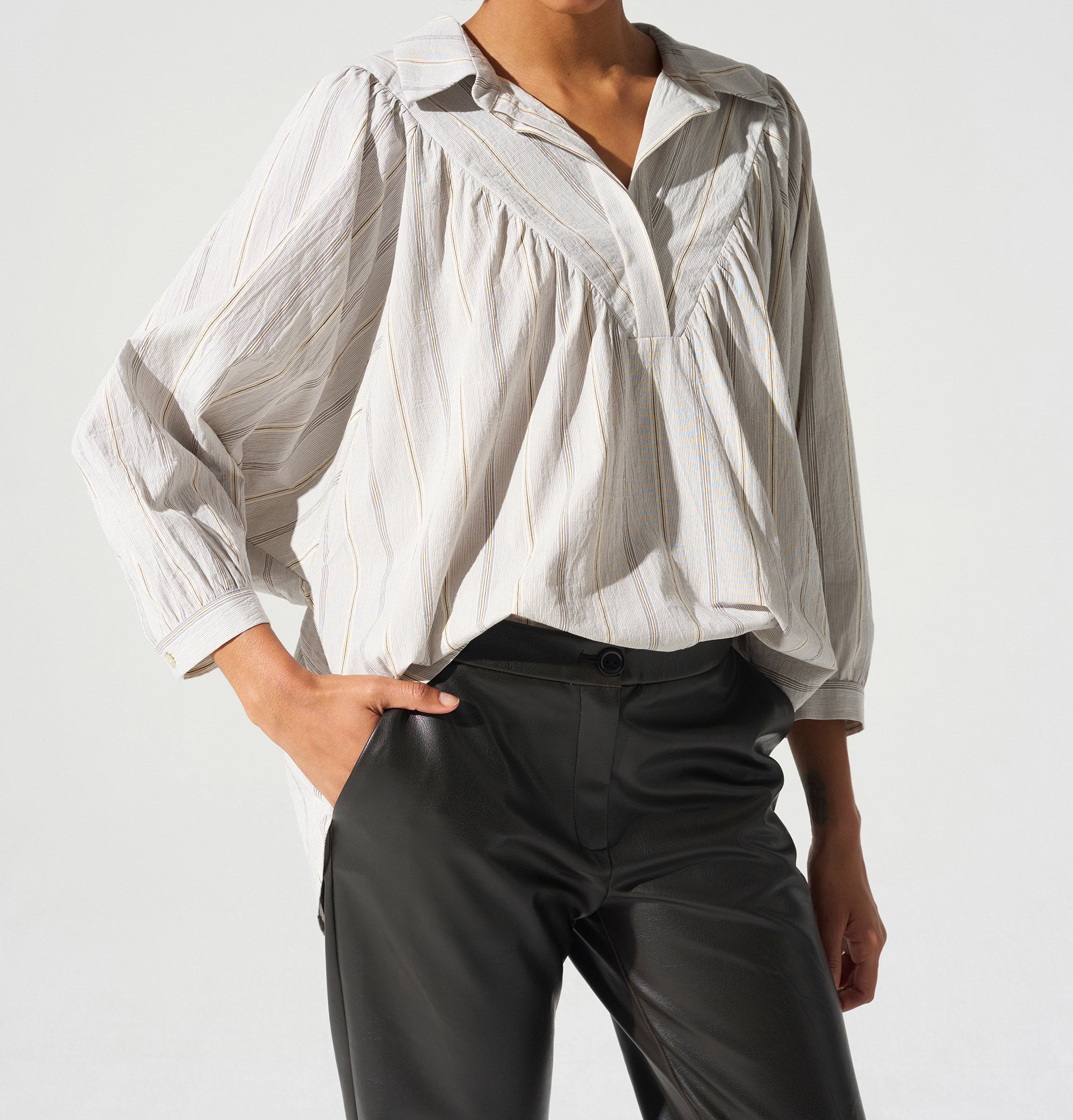 Blouse manches 3/4 Cotélac