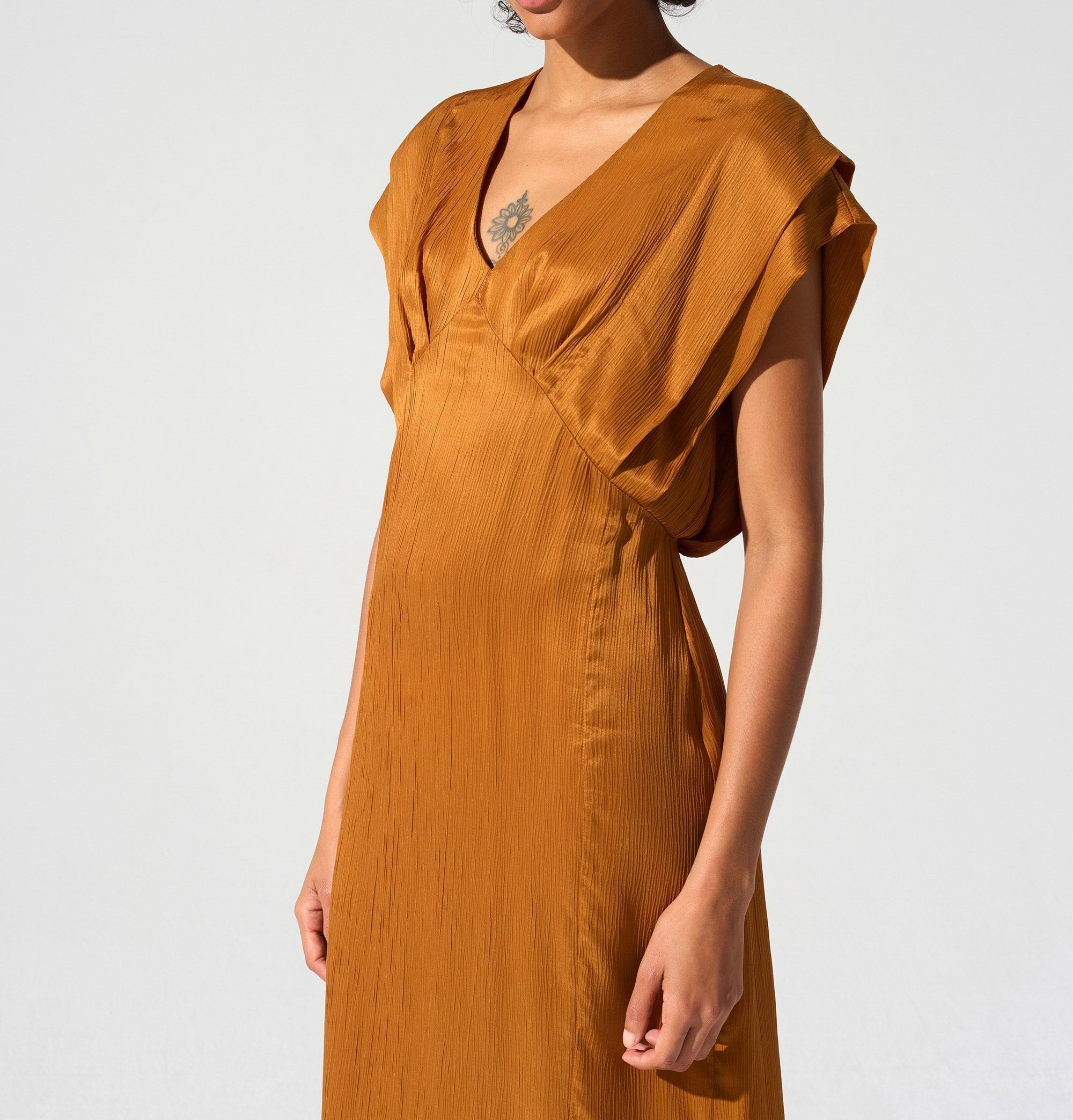 Robe manches courtes Cotélac