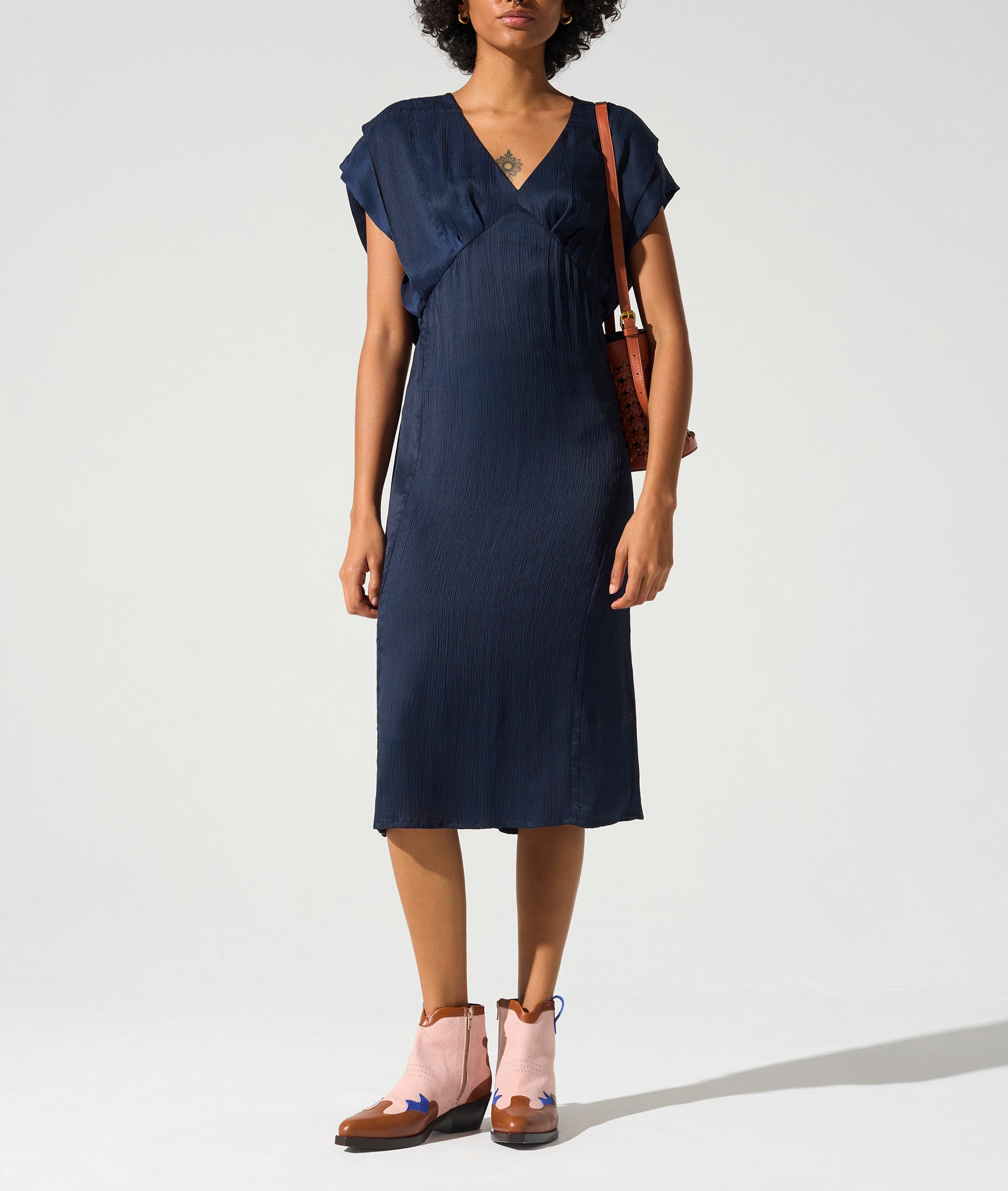 Robe manches courtes Cotélac