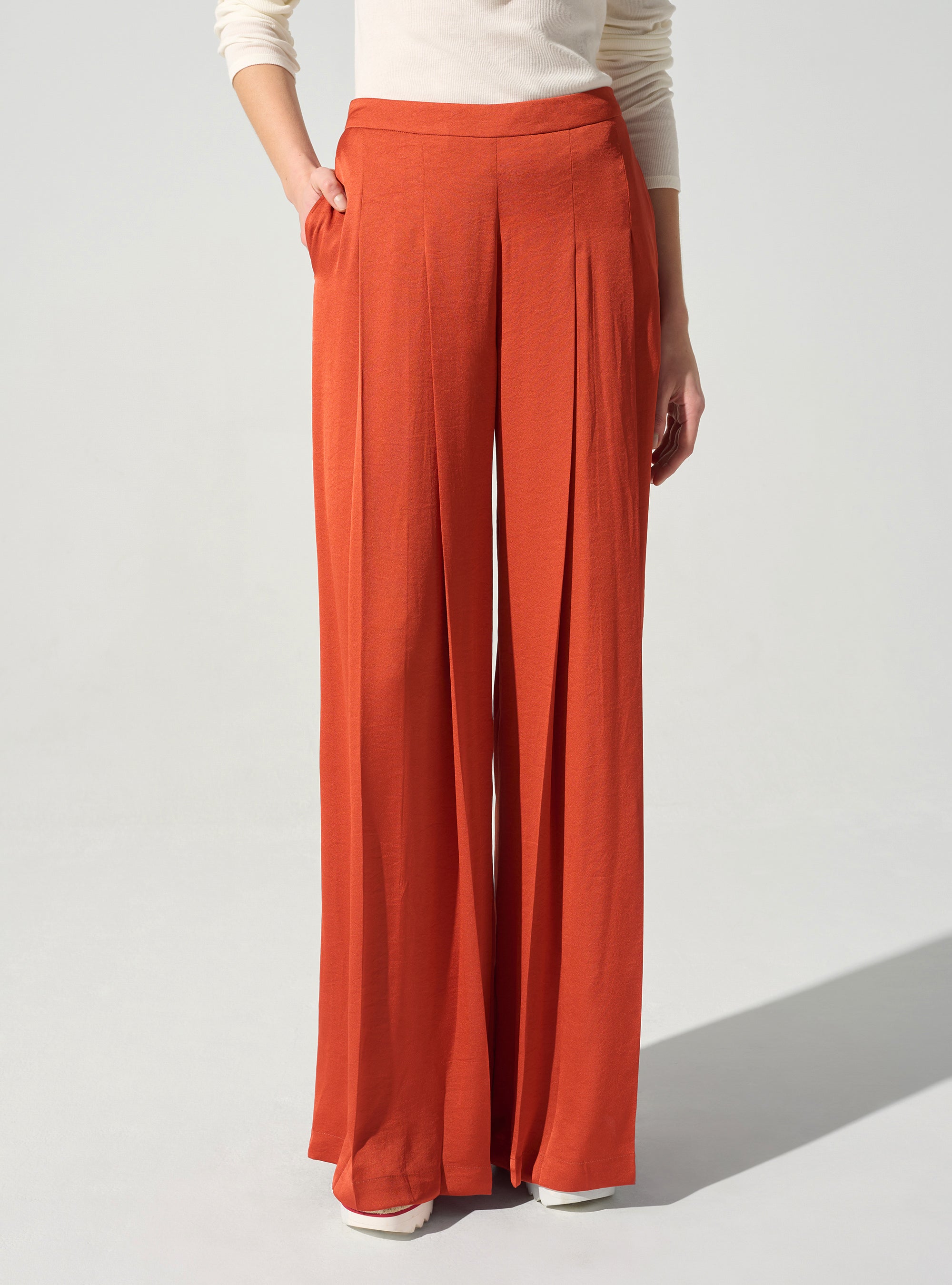 Pantalon large fluide Cotélac