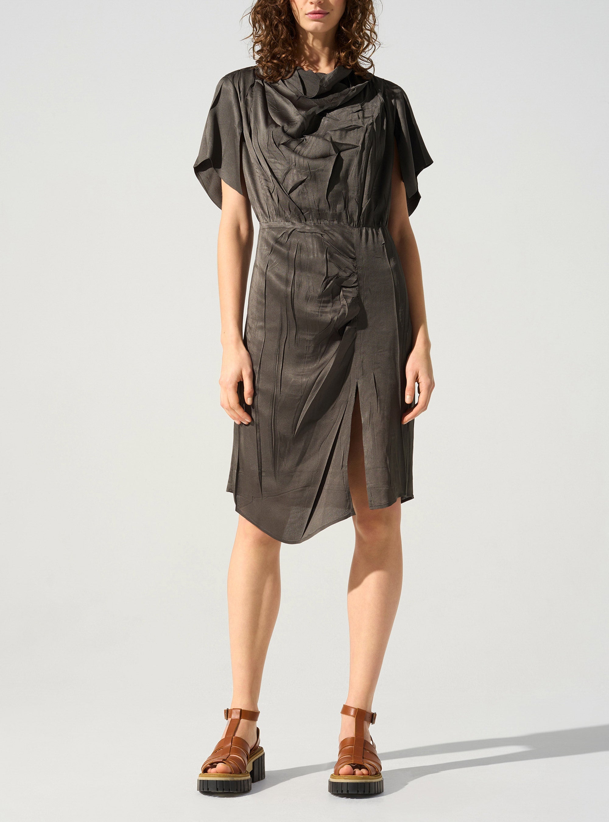 Robe manches fendues Cotélac