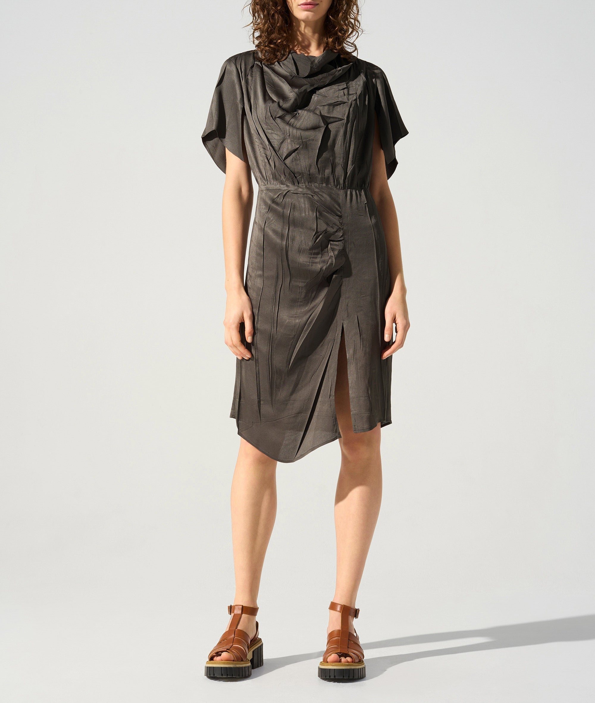 Robe manches fendues Cotélac