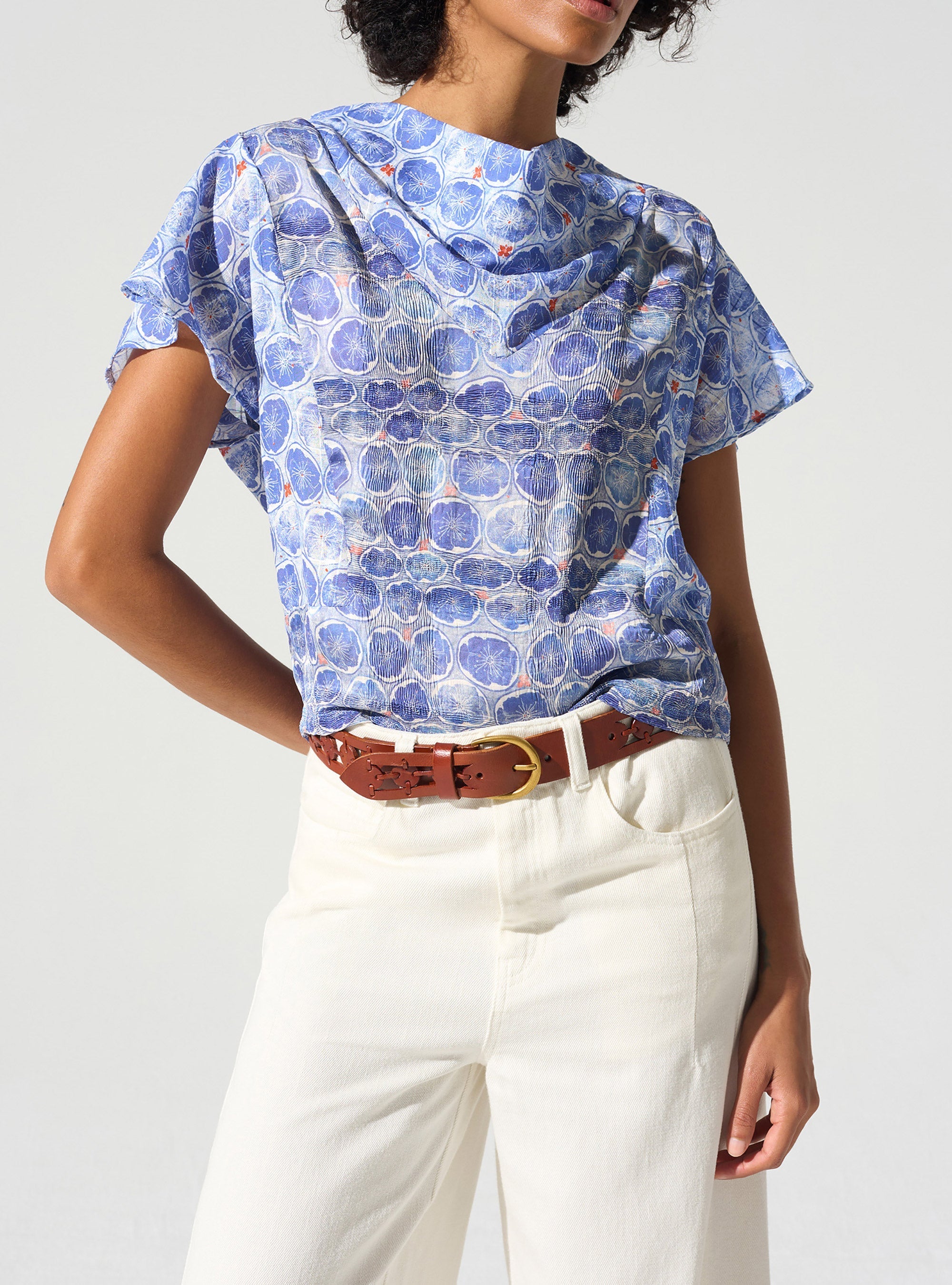 Blouse manches courtes Cotélac