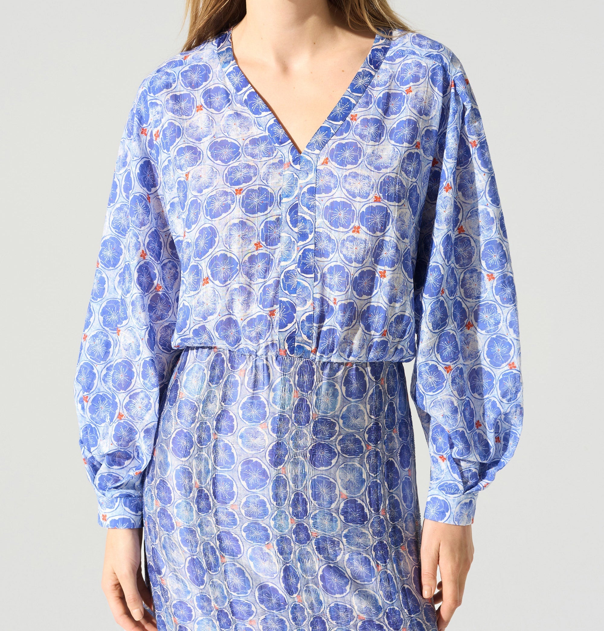 Robe longue fluide Cotélac