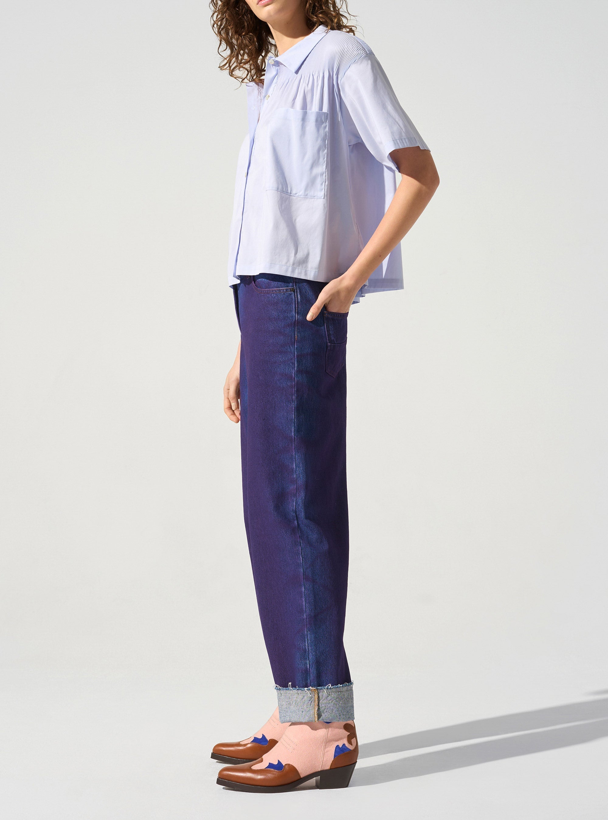 Chemise boyish Cotélac