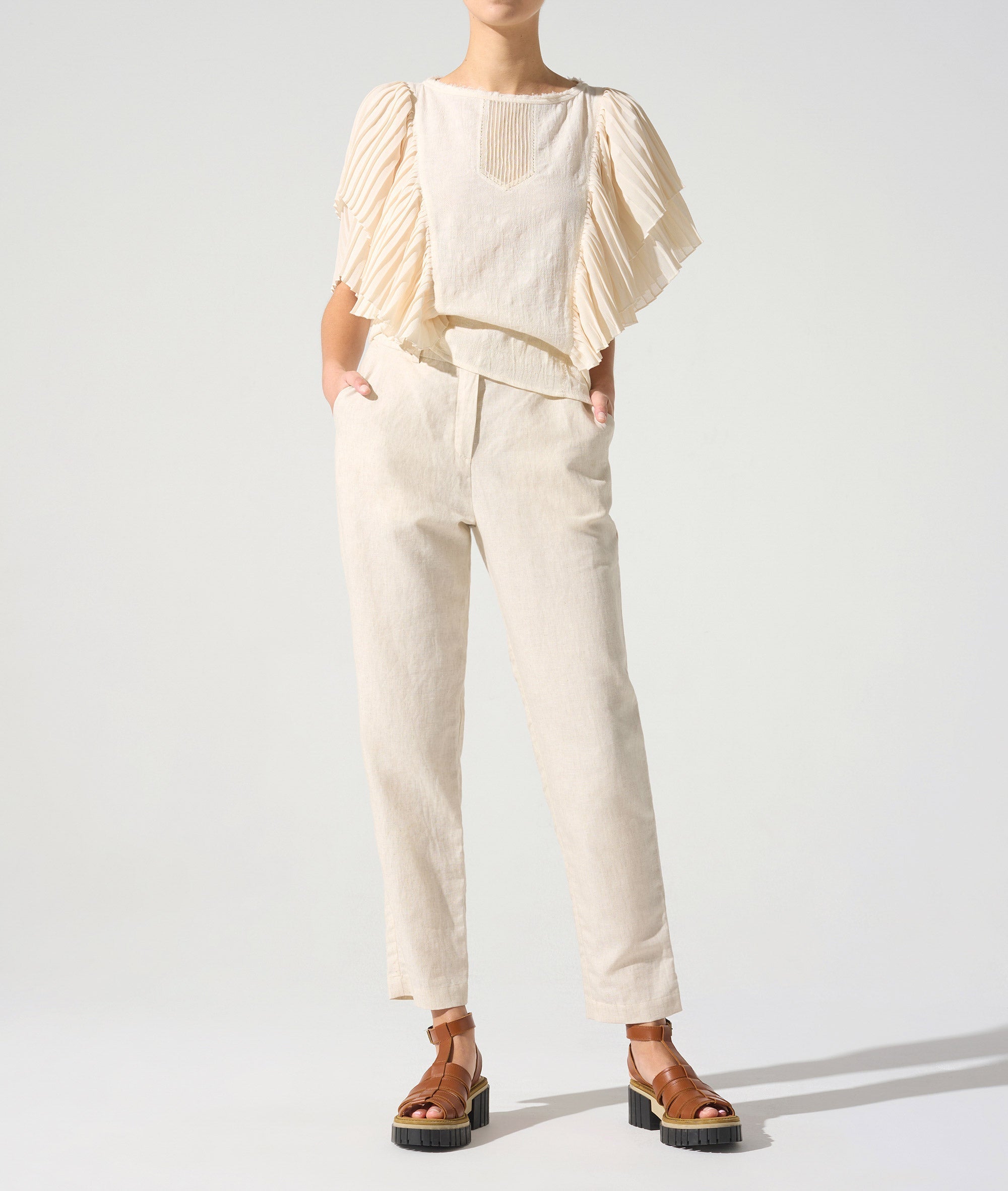 Pantalon droit Cotélac