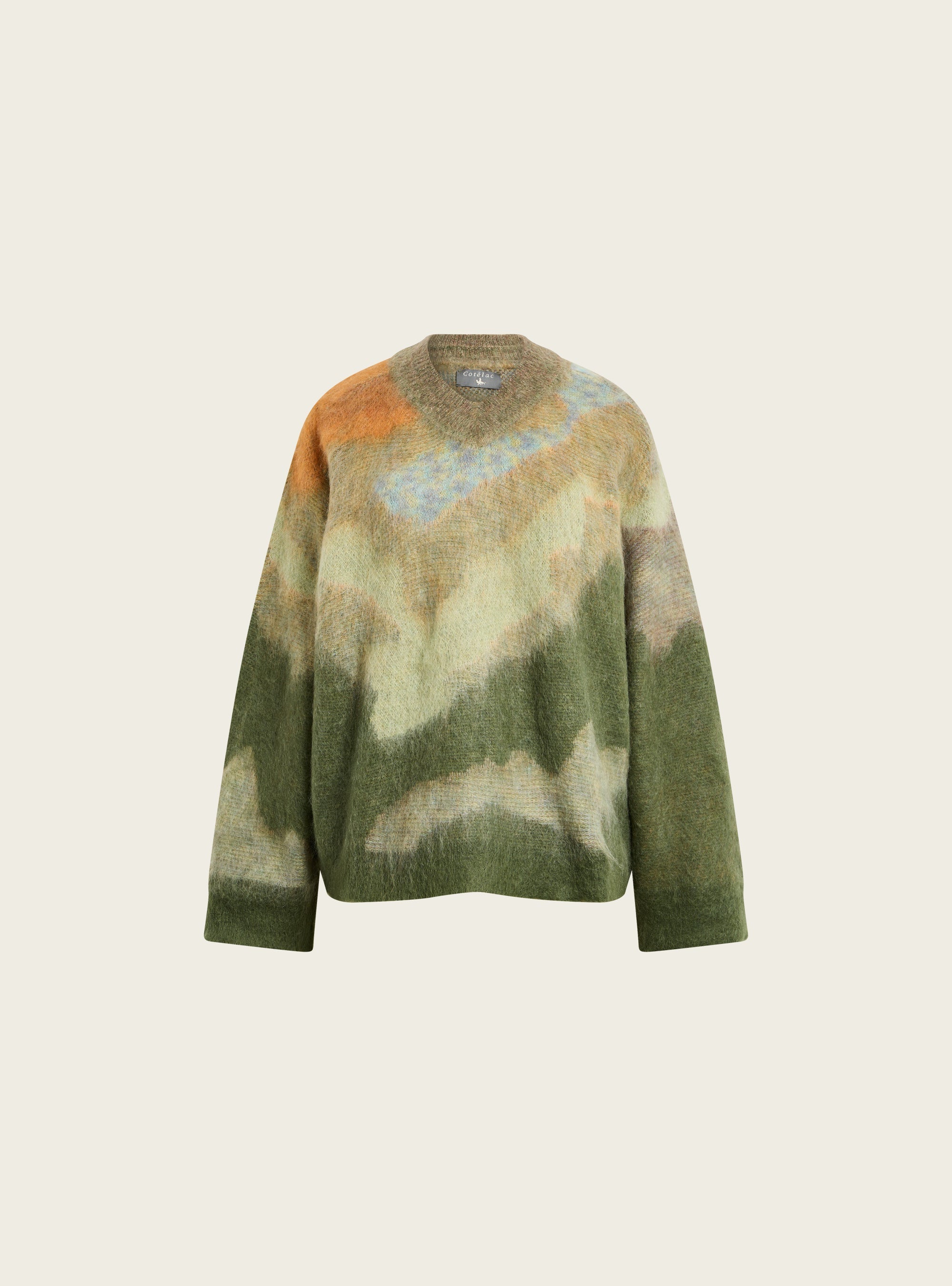 Pull en jacquard exclusif Cotélac