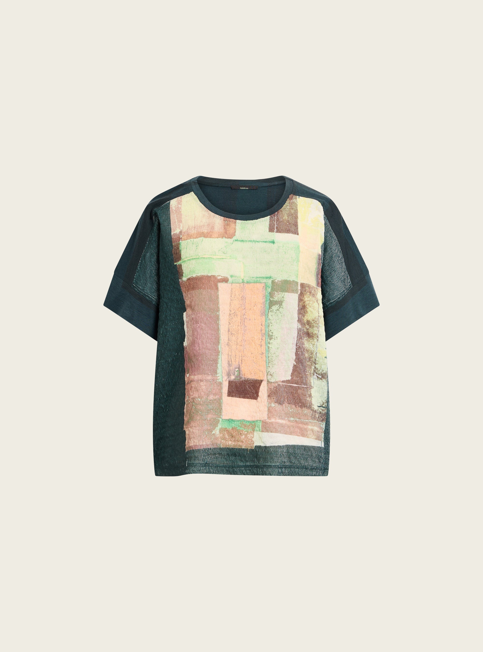 T-shirt bi-matière sublimé Cotélac