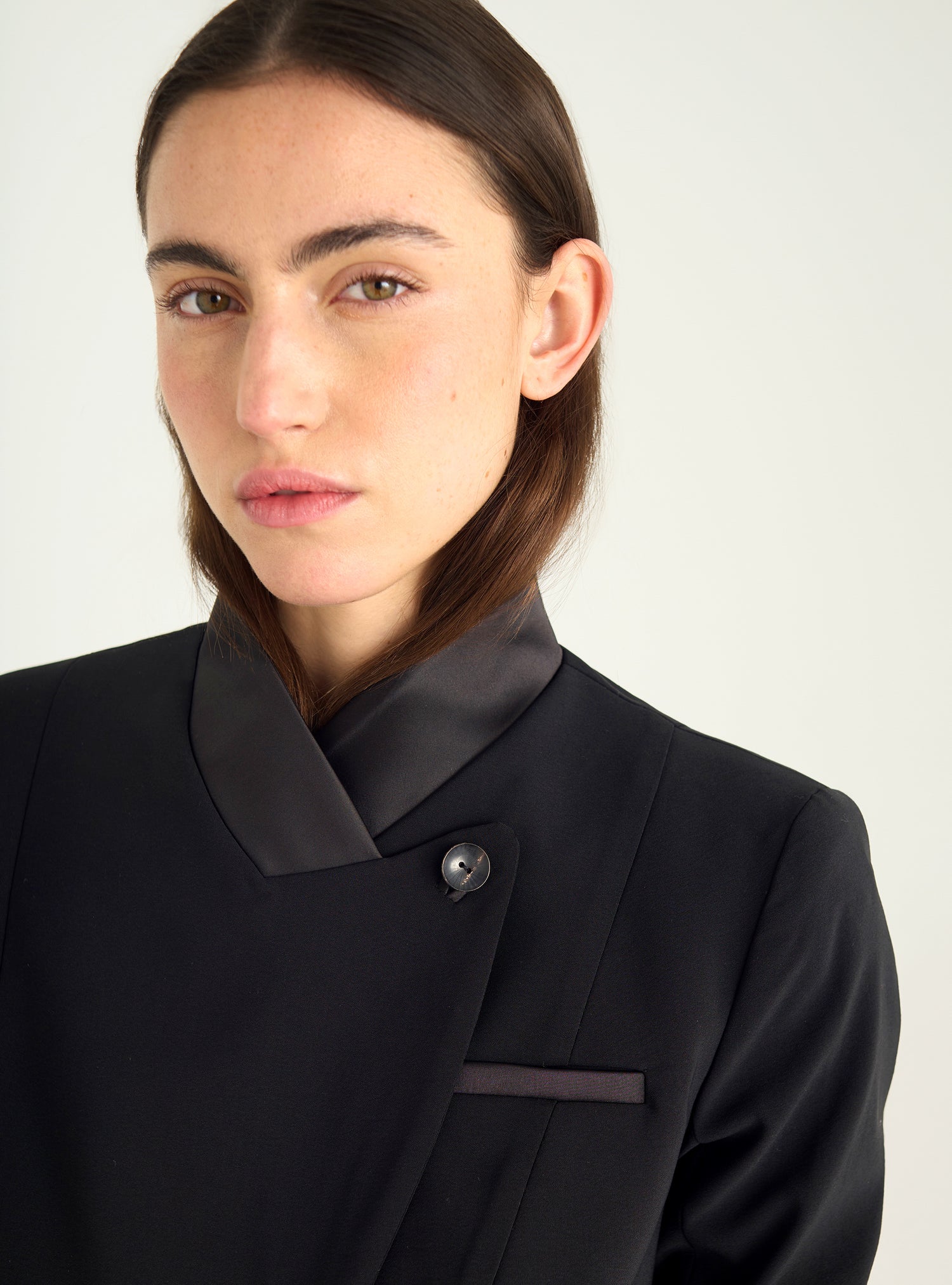 Jacke aus Wolle und Baumwolle