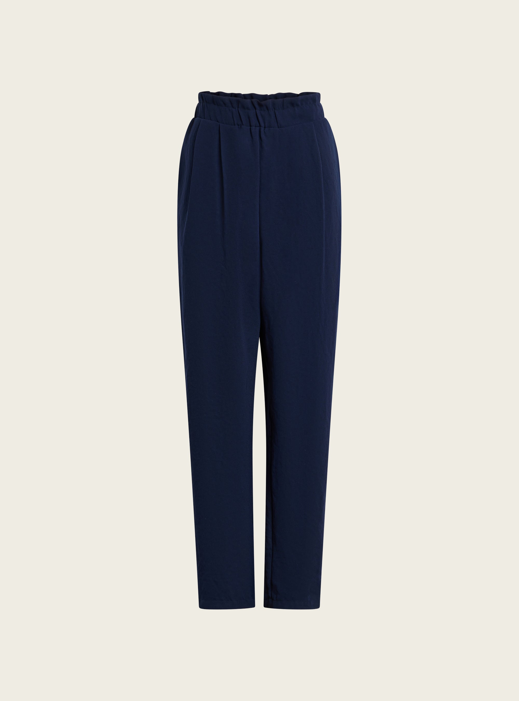 Pantalon fluide à taille volantée Cotélac