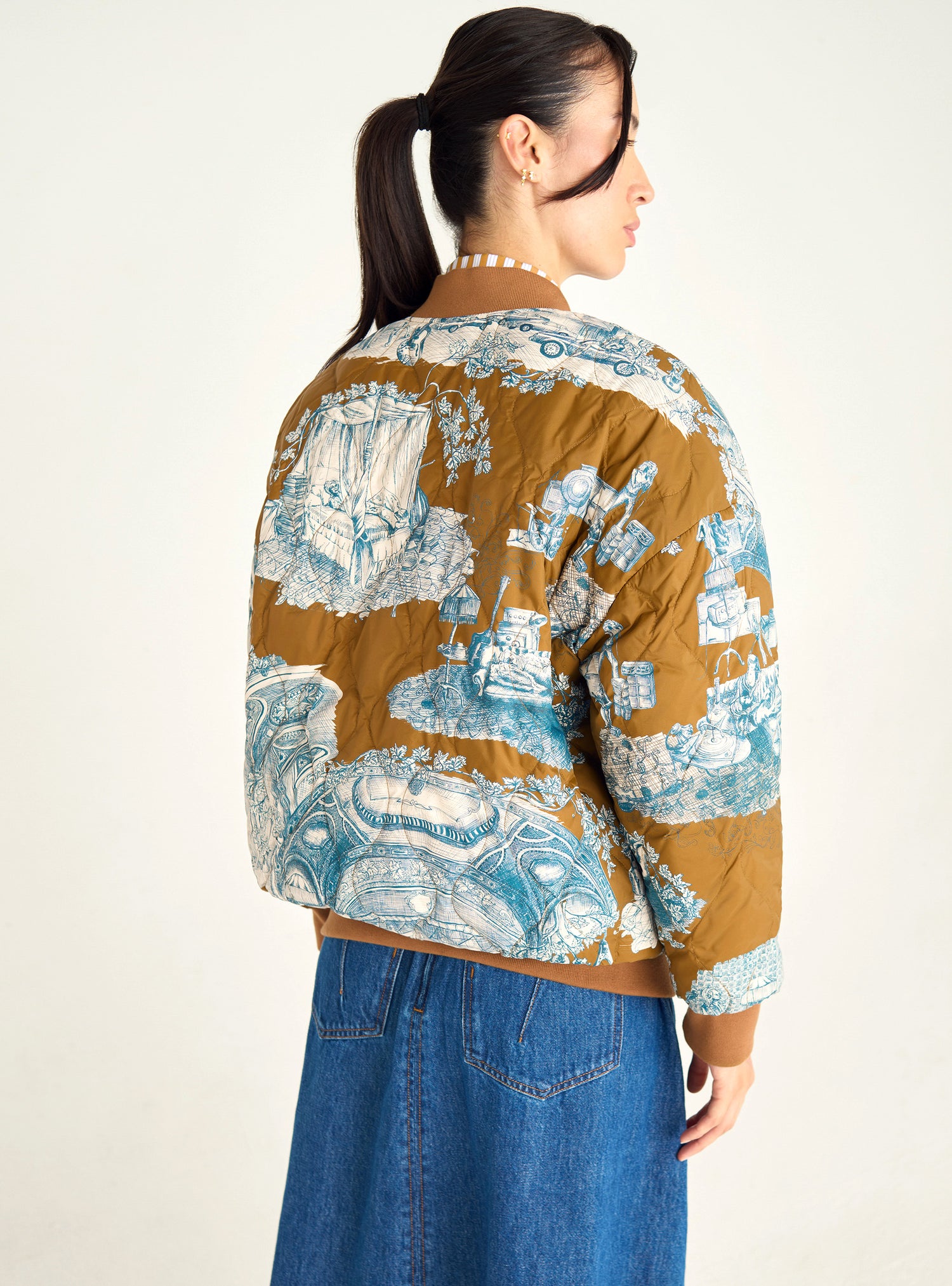 Blouson style bomber