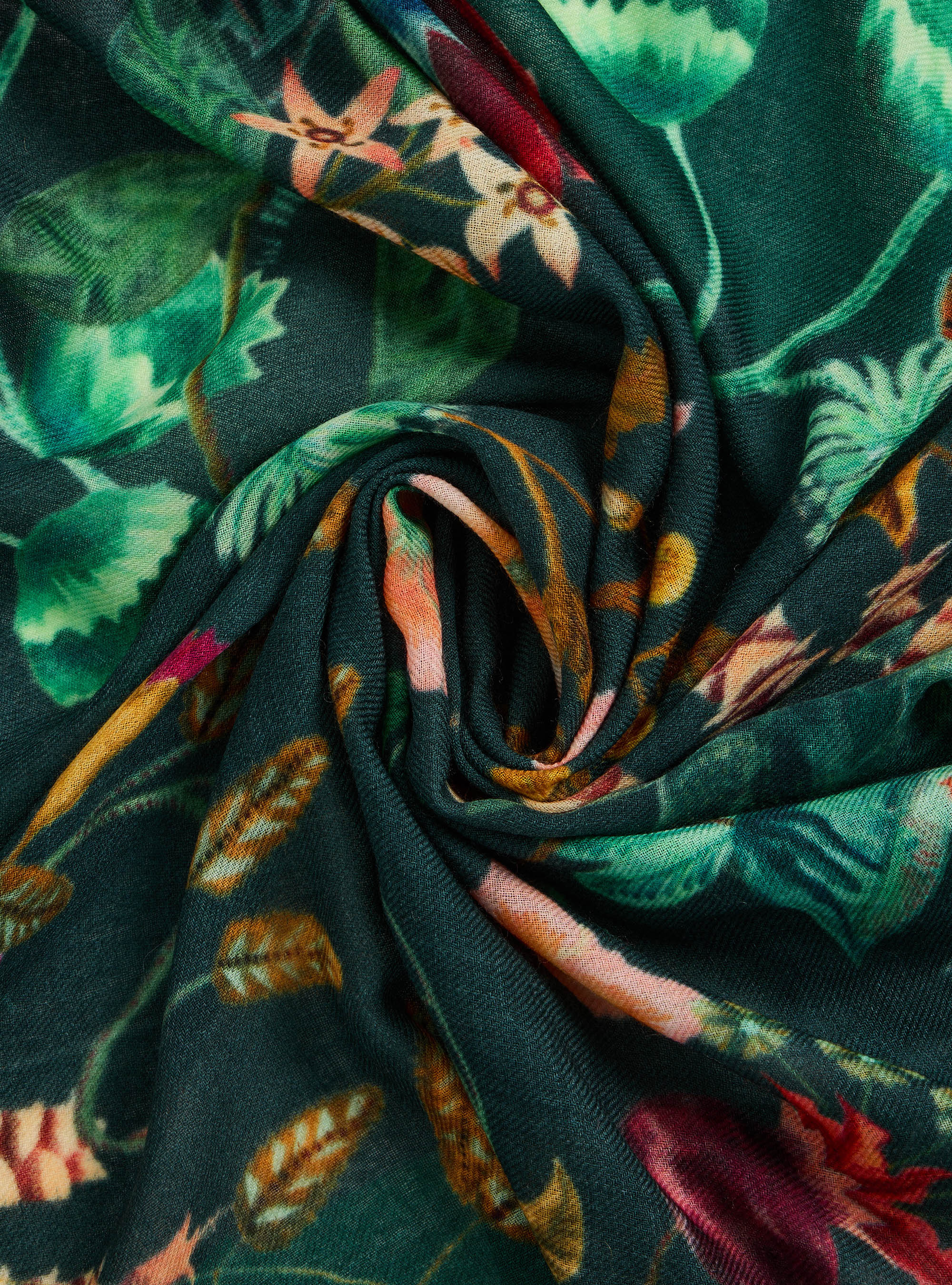 Foulard en laine imprimé exclusif “Bar Rock”