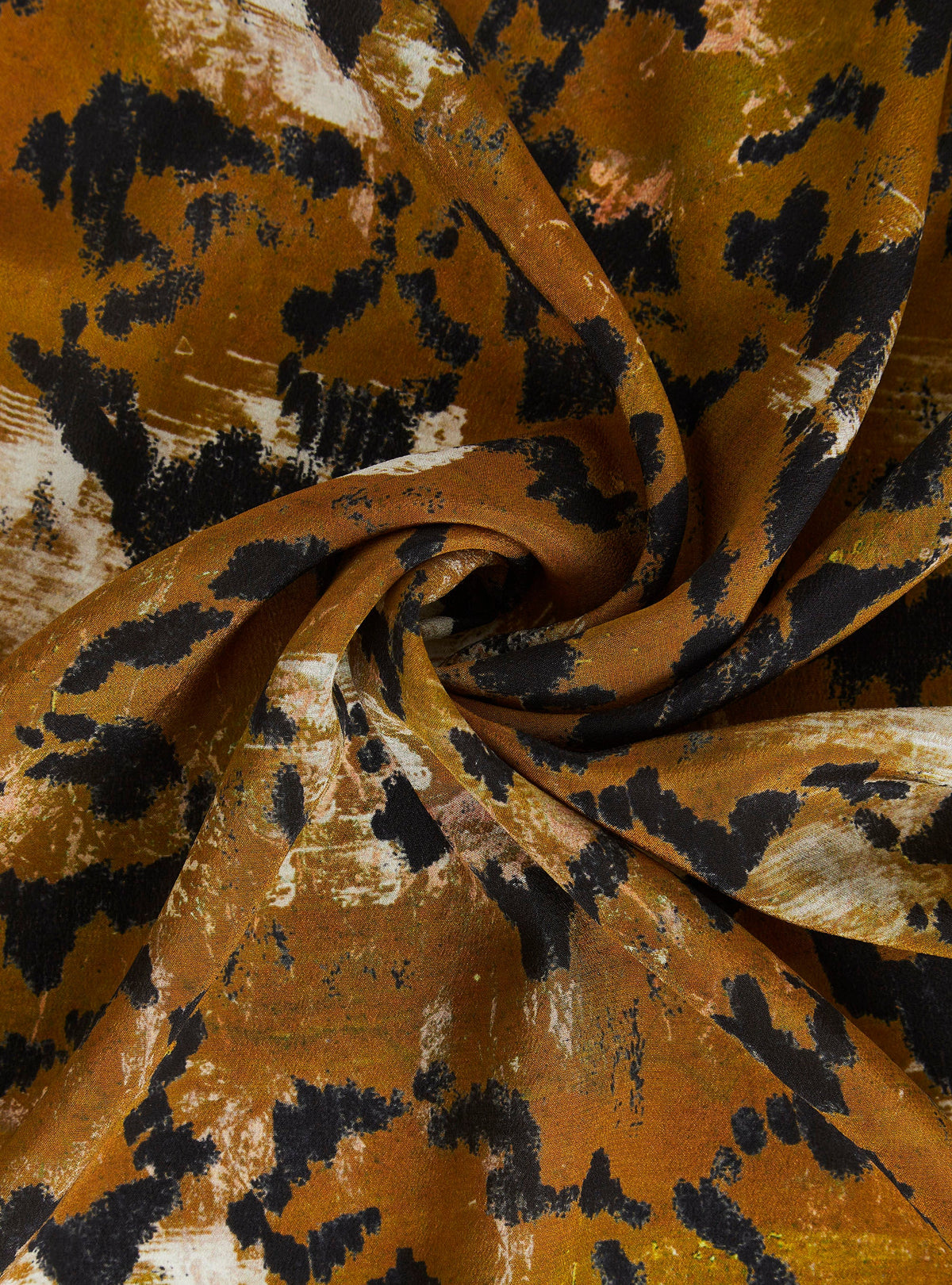 Foulard en soie imprimé Cotélac