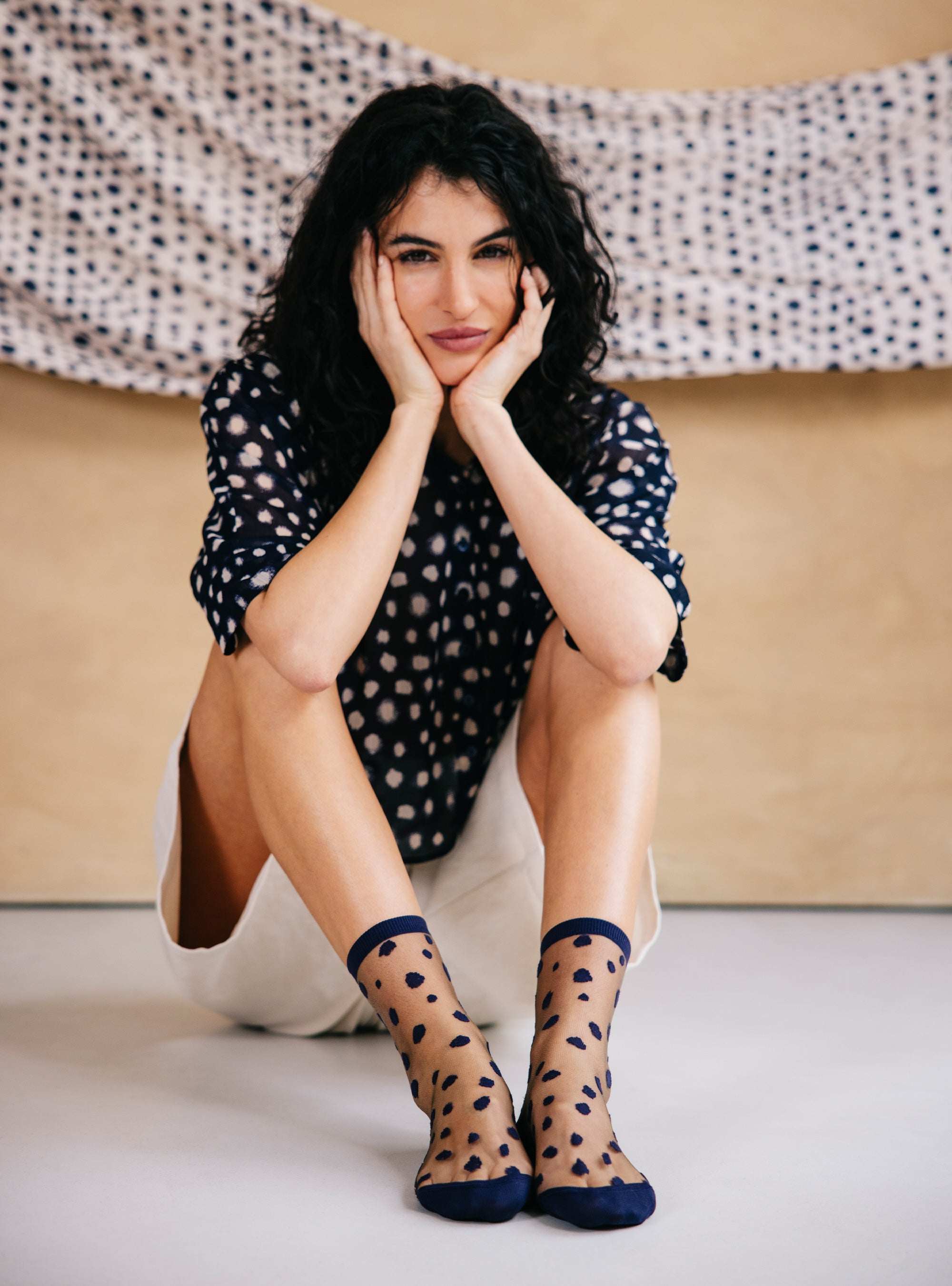 Chaussettes Éclats — Cotélac x Atelier St Eustache Cotélac