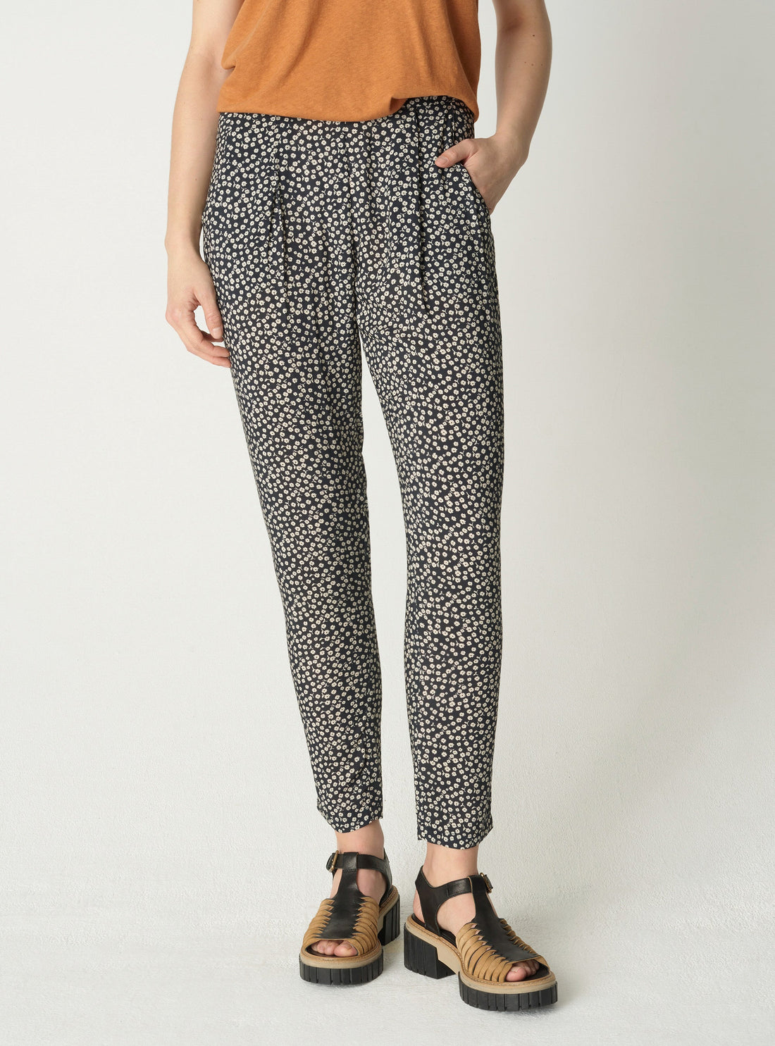 Pantalon Isa acoté 