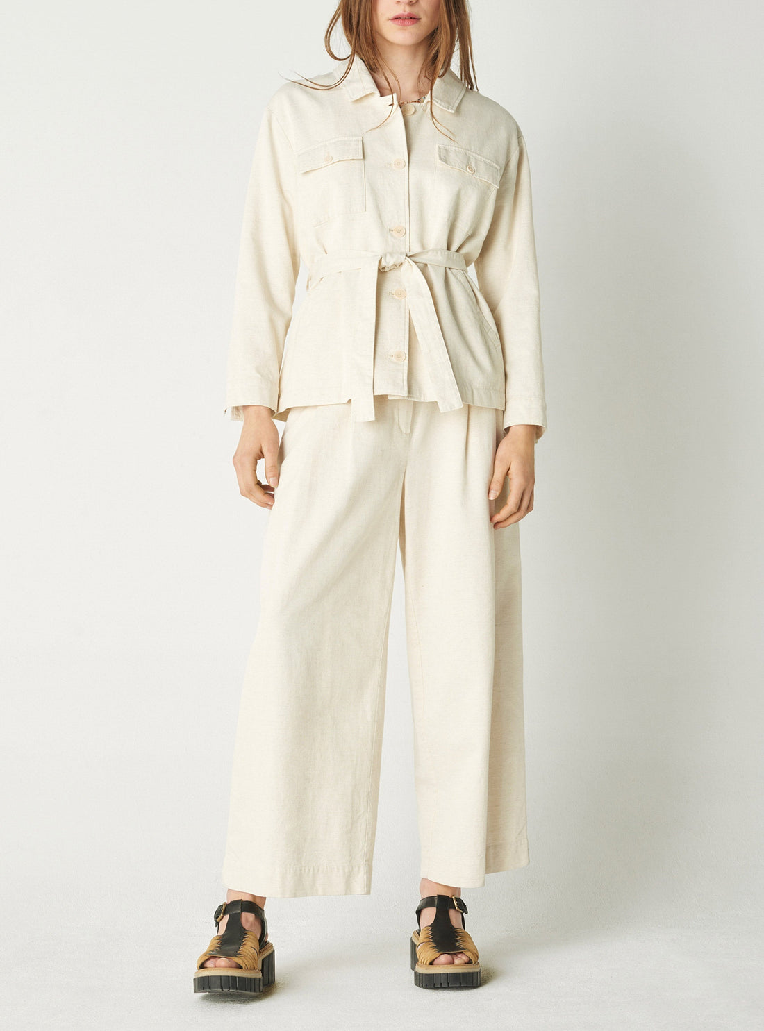 Veste Vanille acoté 