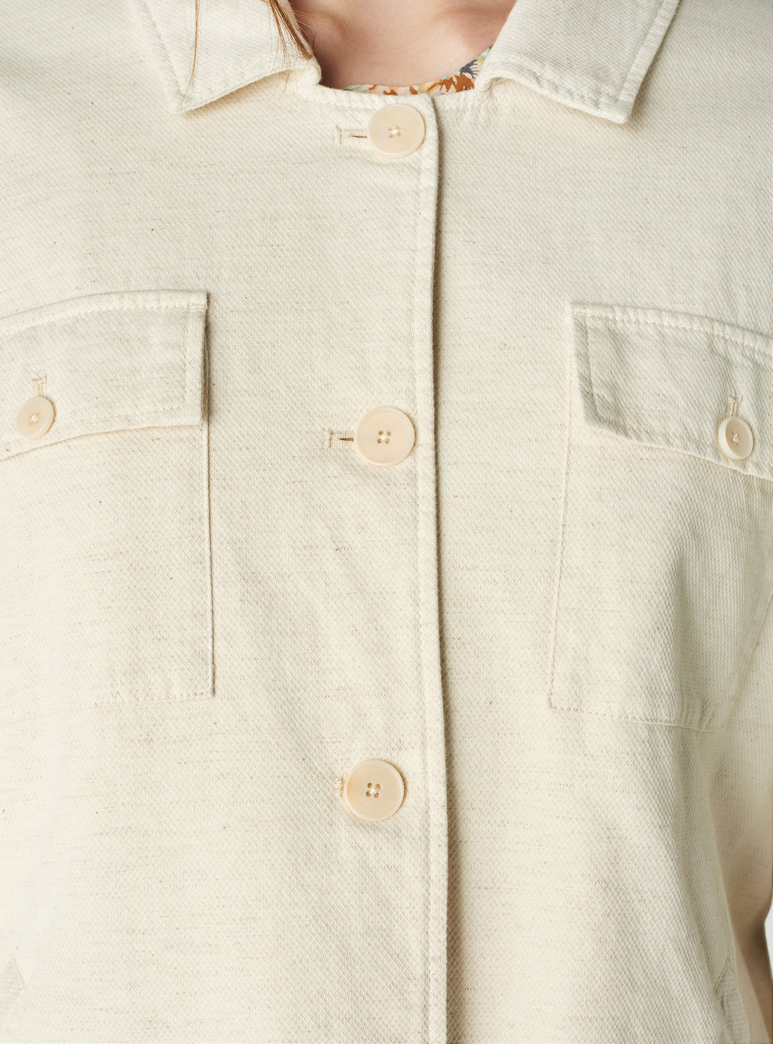 Veste Vanille acoté 