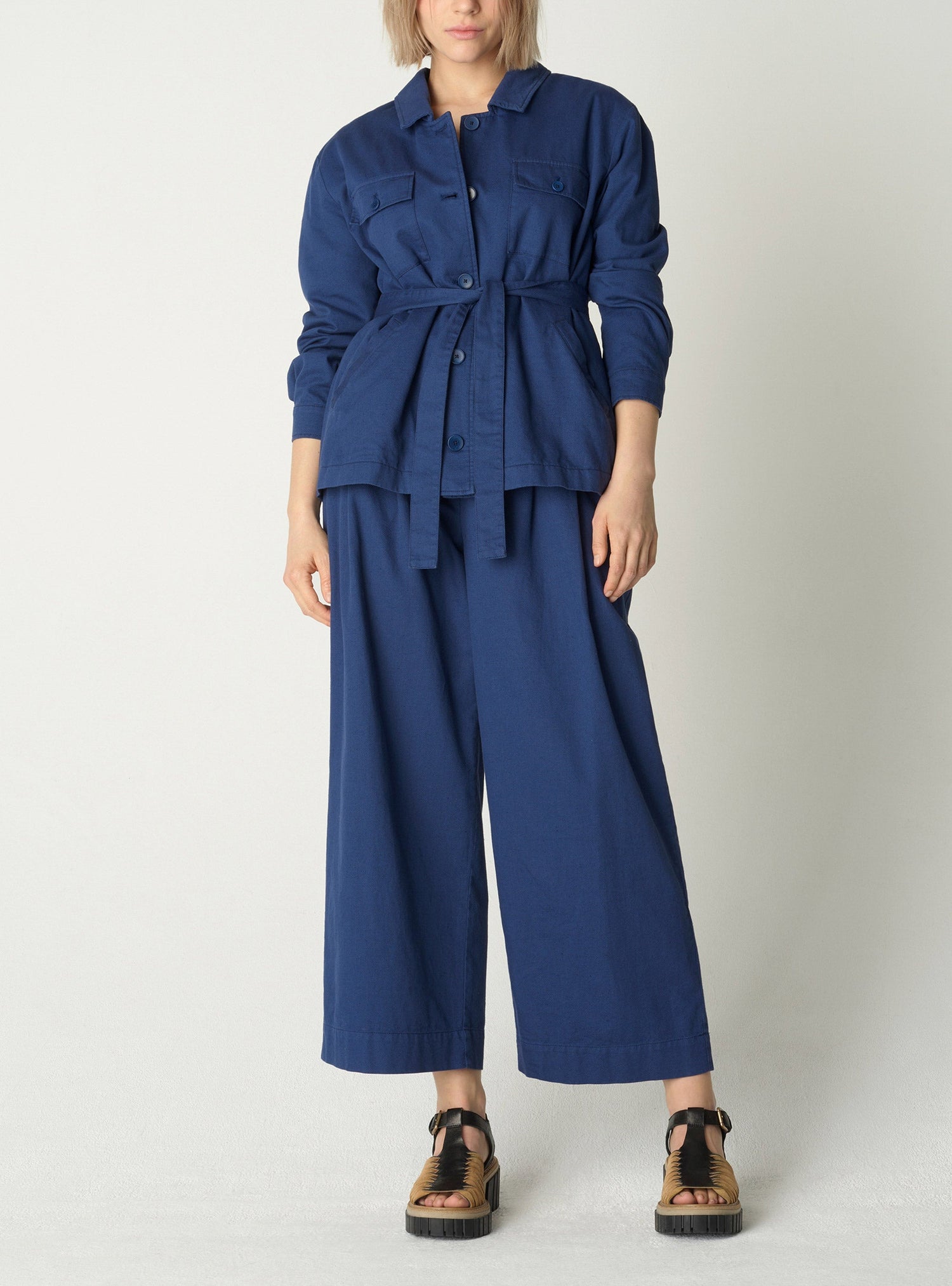 Veste Marine acoté 