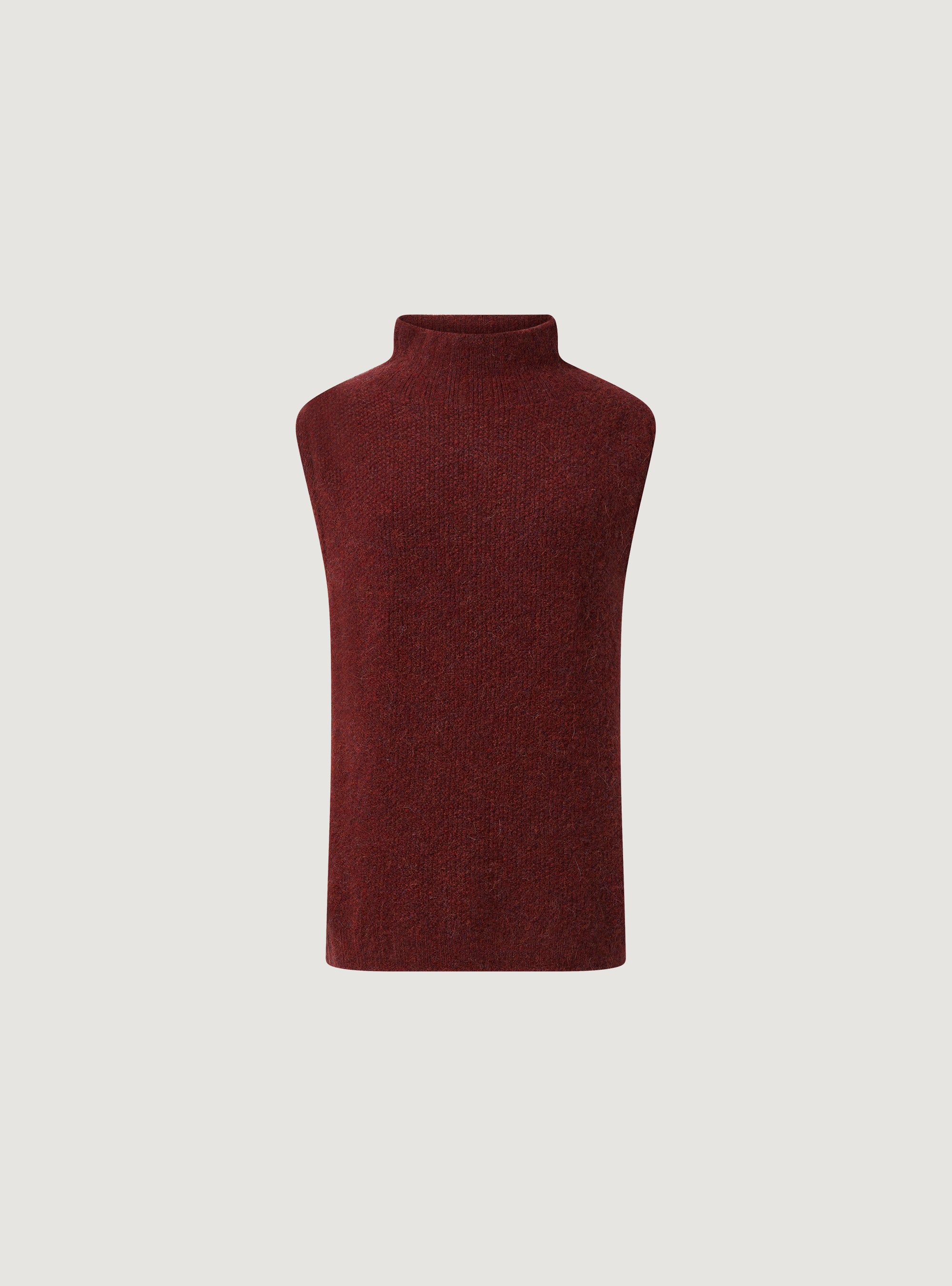 Ärmelloser Pullover