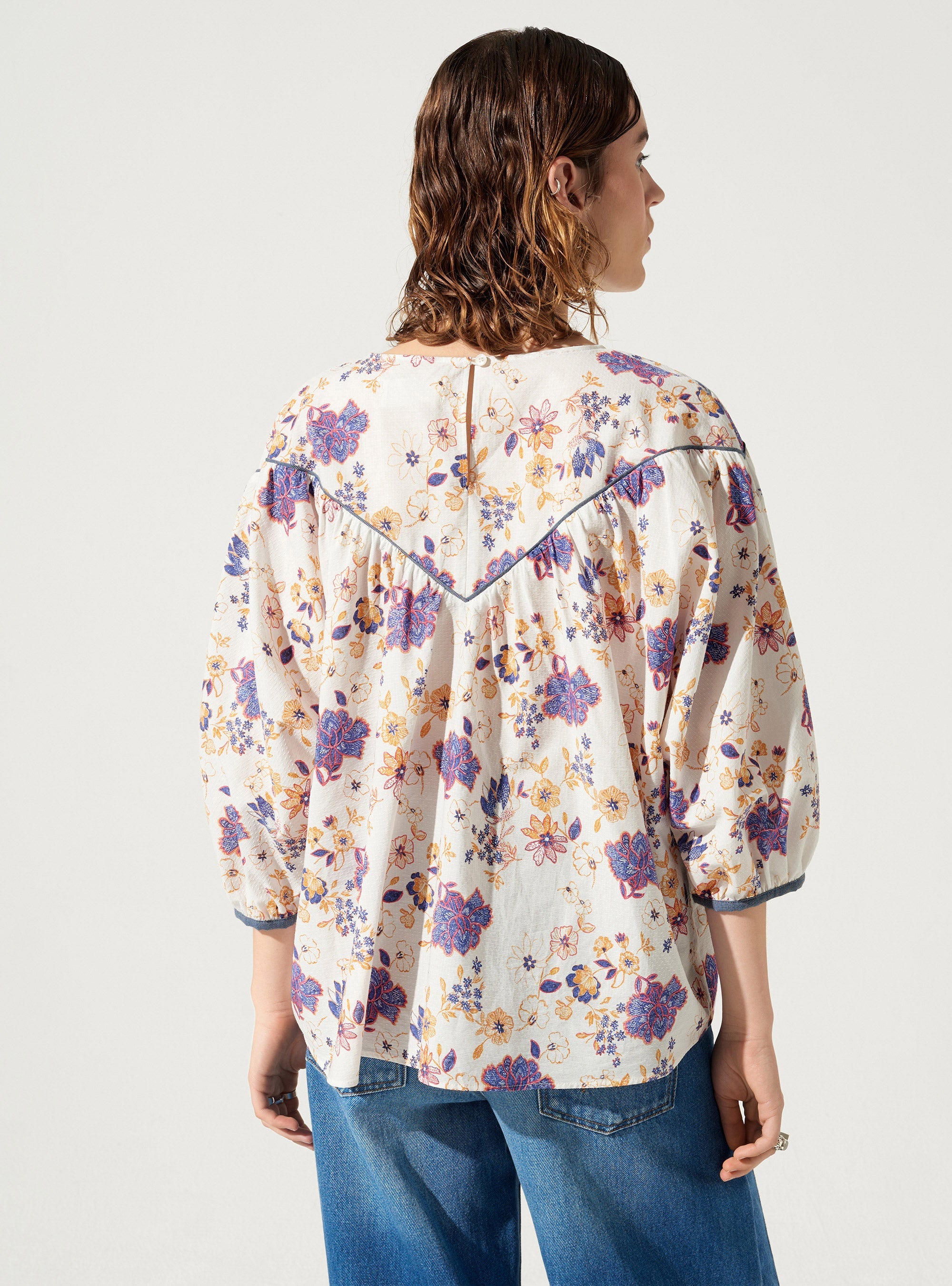 Blouse Fleurie