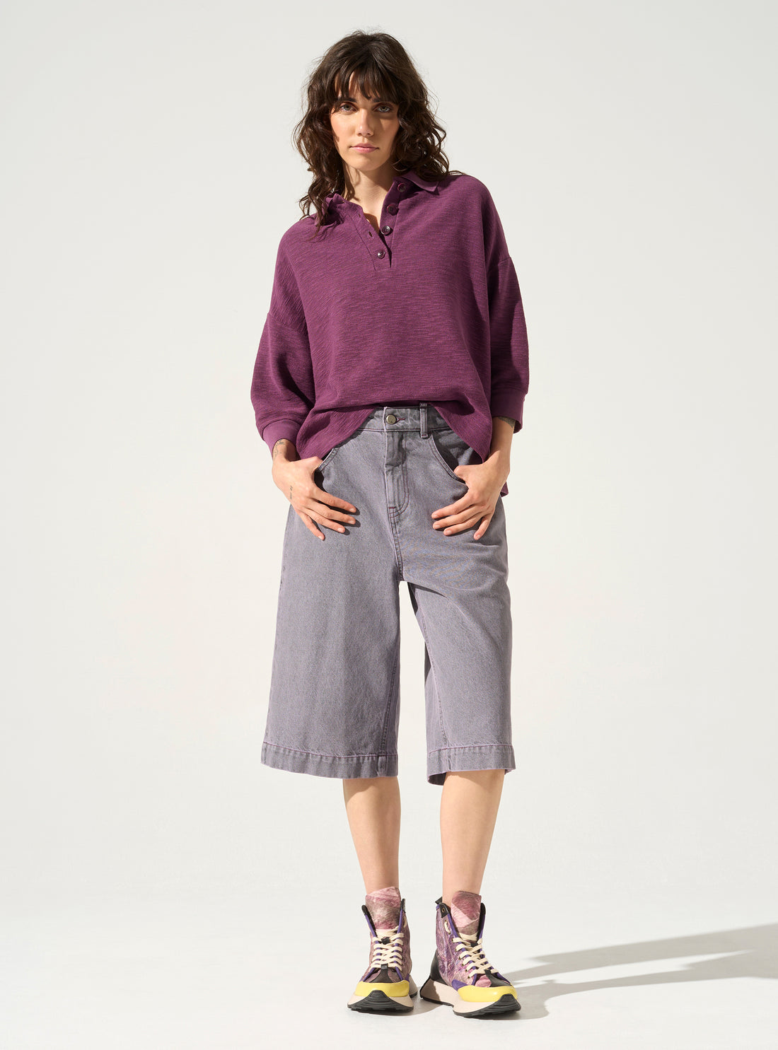 Lockere Bermudashorts