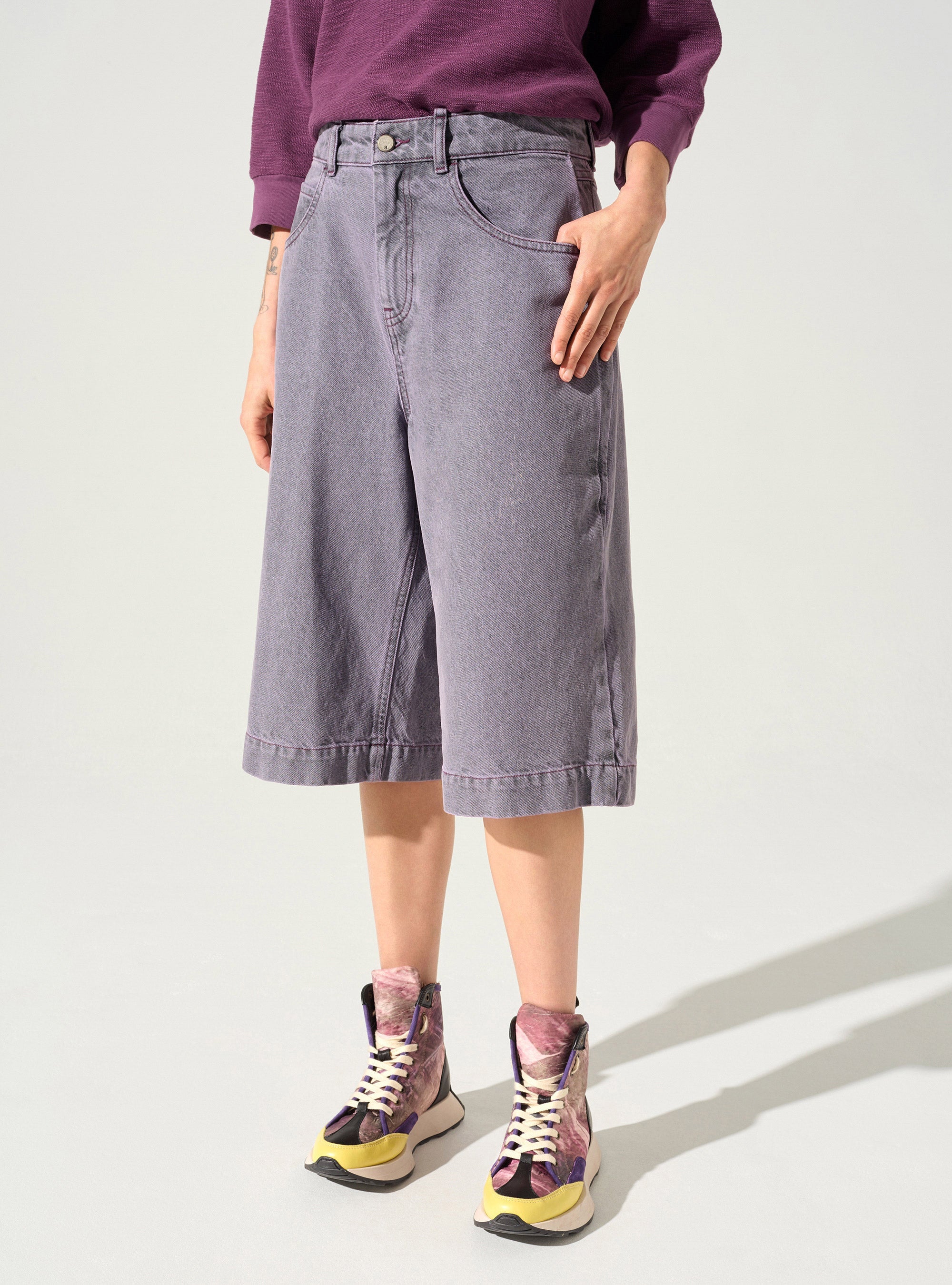 Lockere Bermudashorts