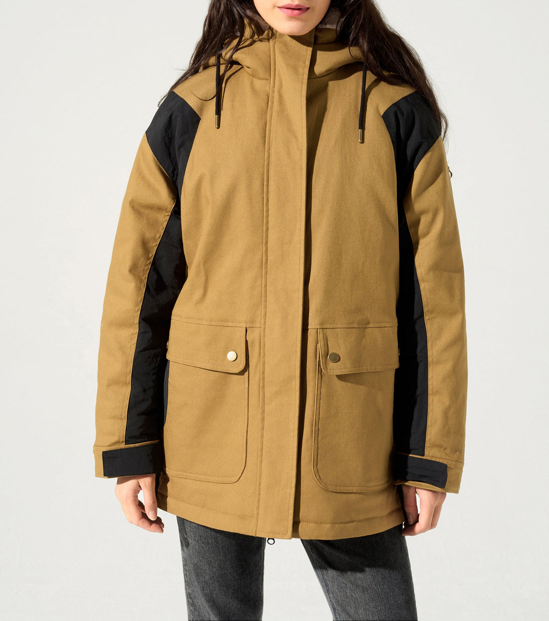 Hooded parka
