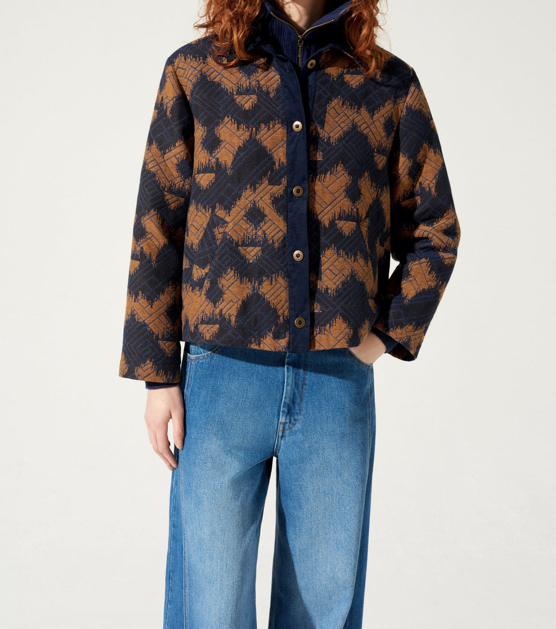 Jacquard jacket