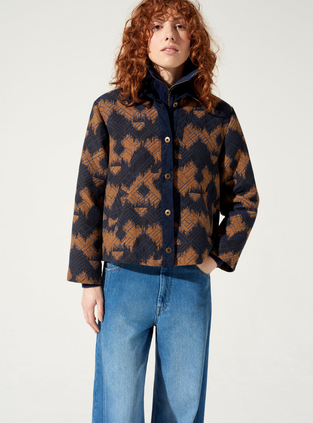Jacquardjacke